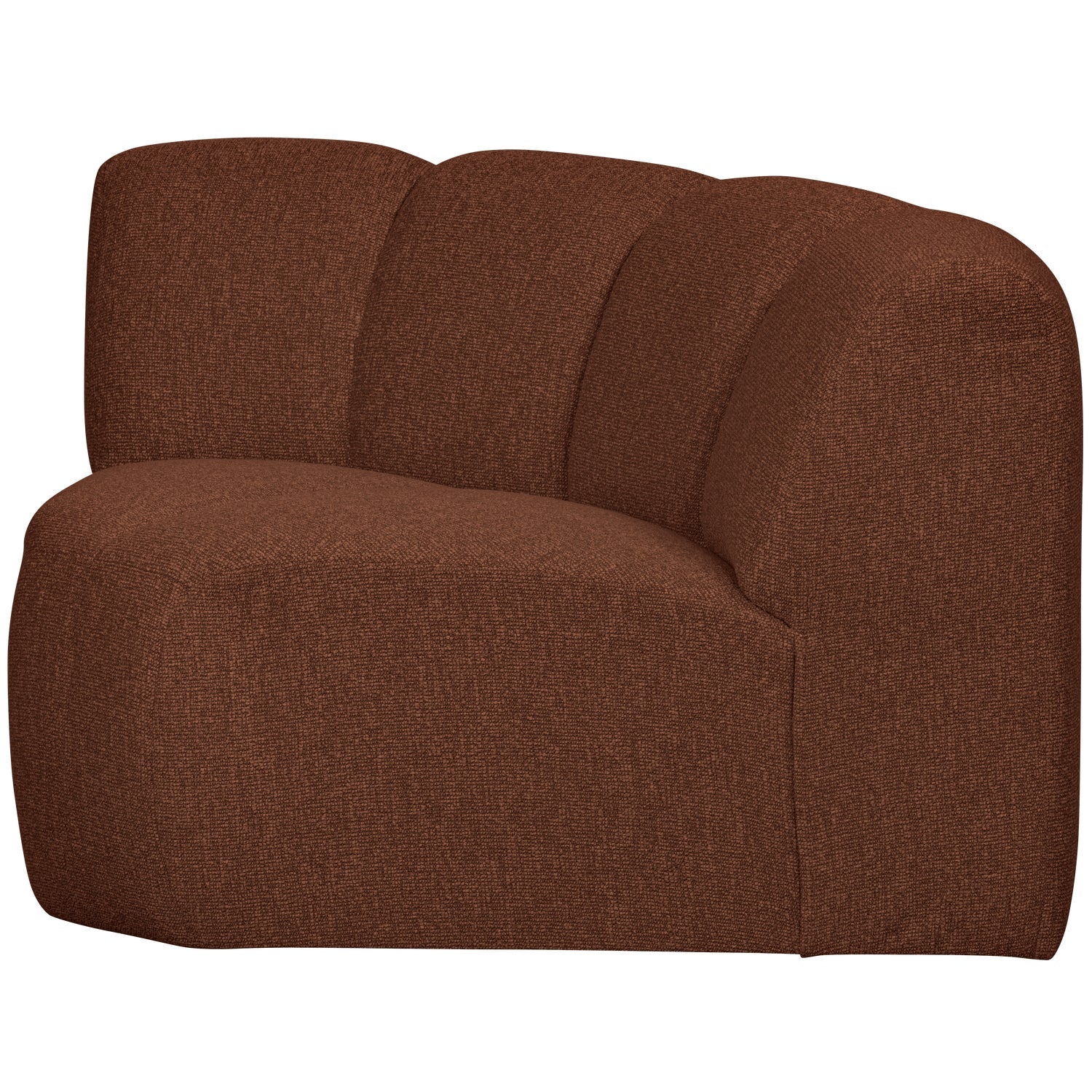 MOJO modular sofa - brown bouclé corner element