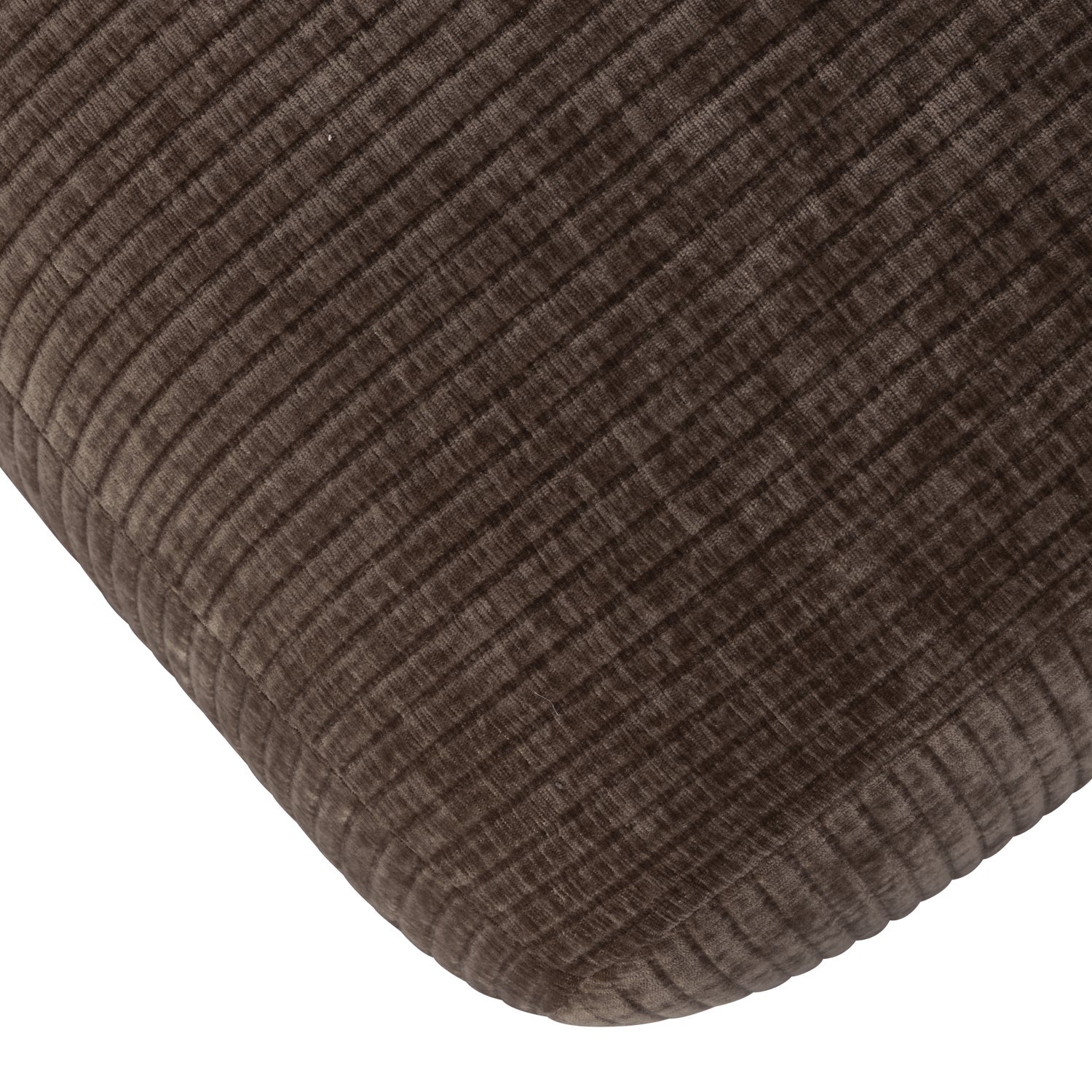 MOJO bench dark brown corduroy