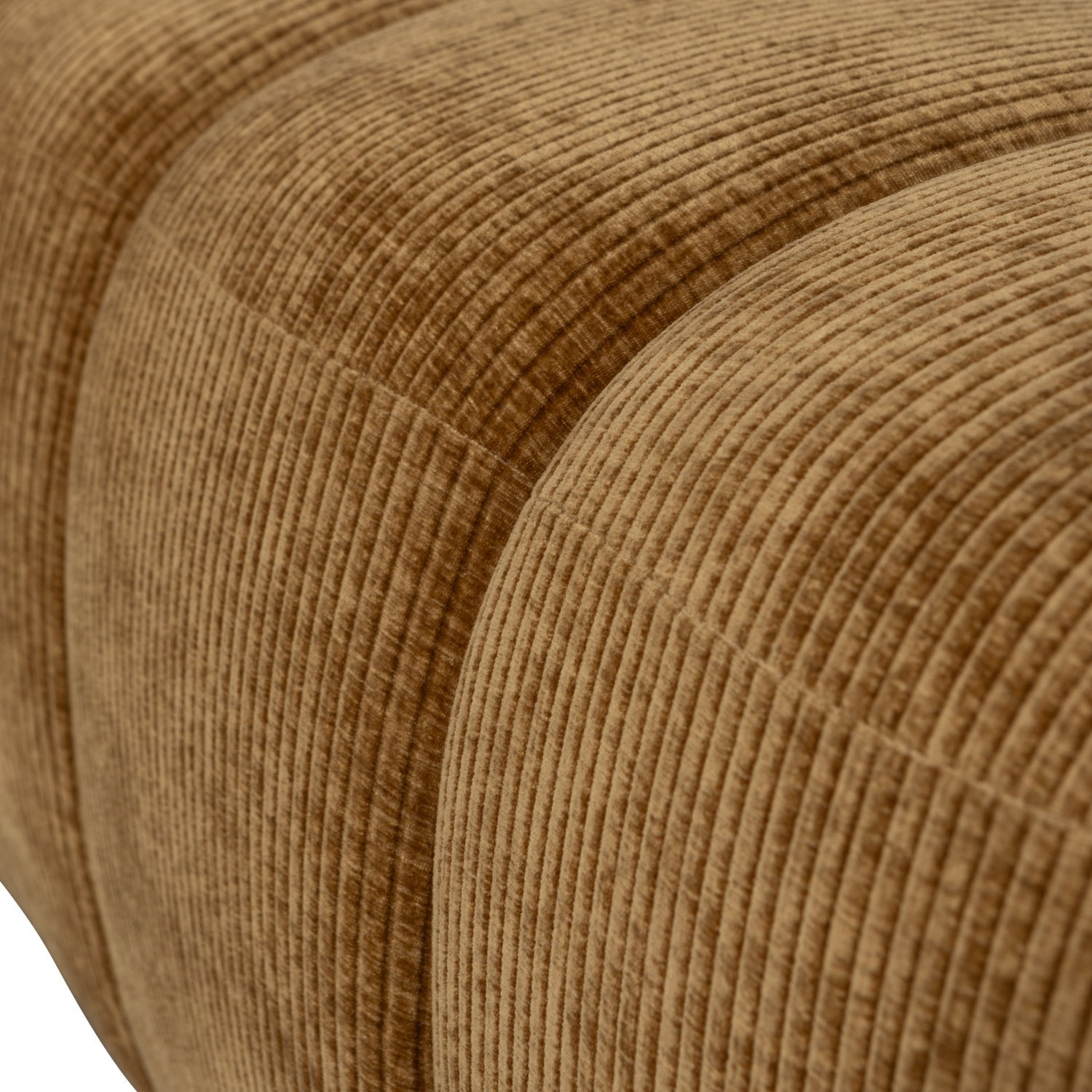 MOJO bench dark honey corduroy