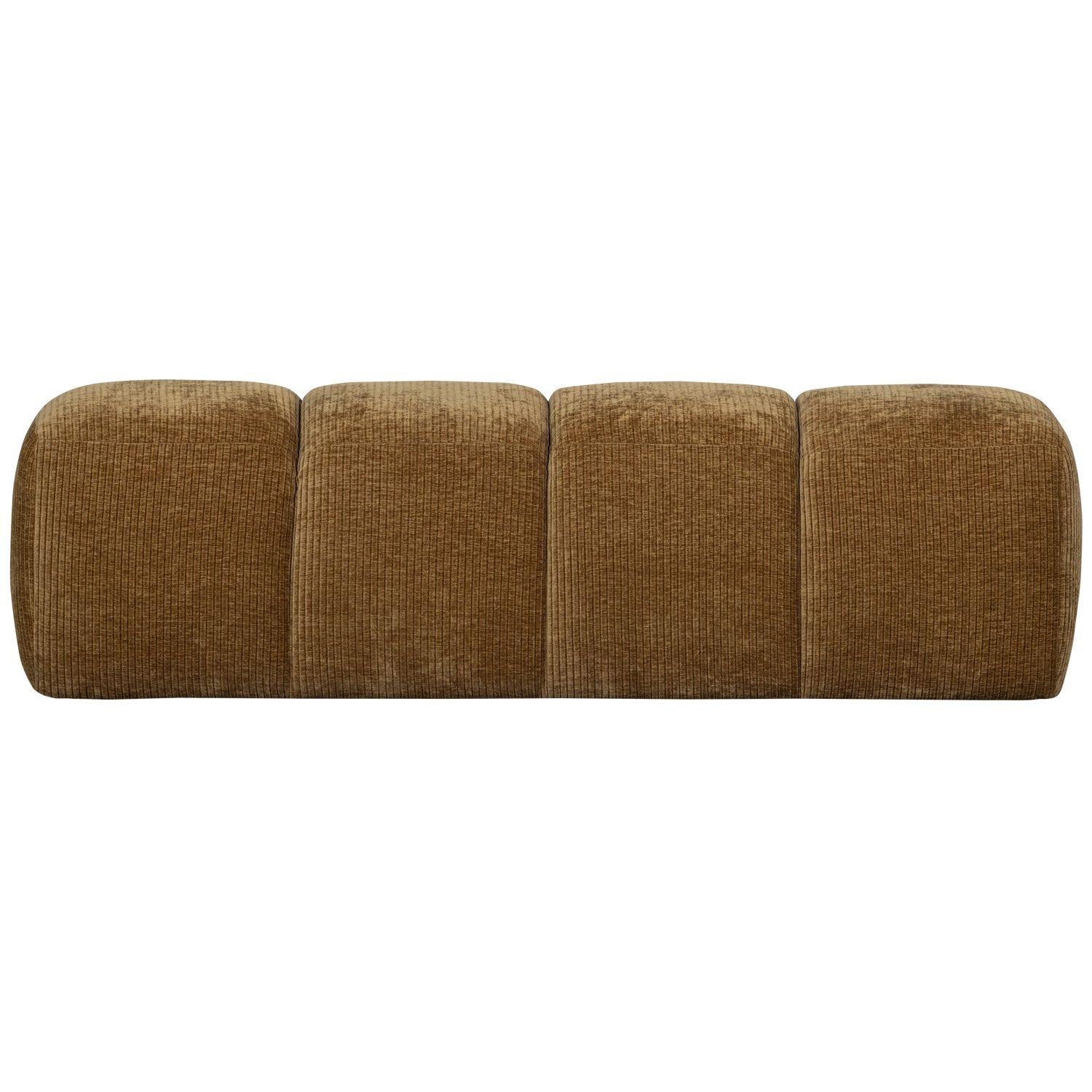 MOJO bench dark honey corduroy