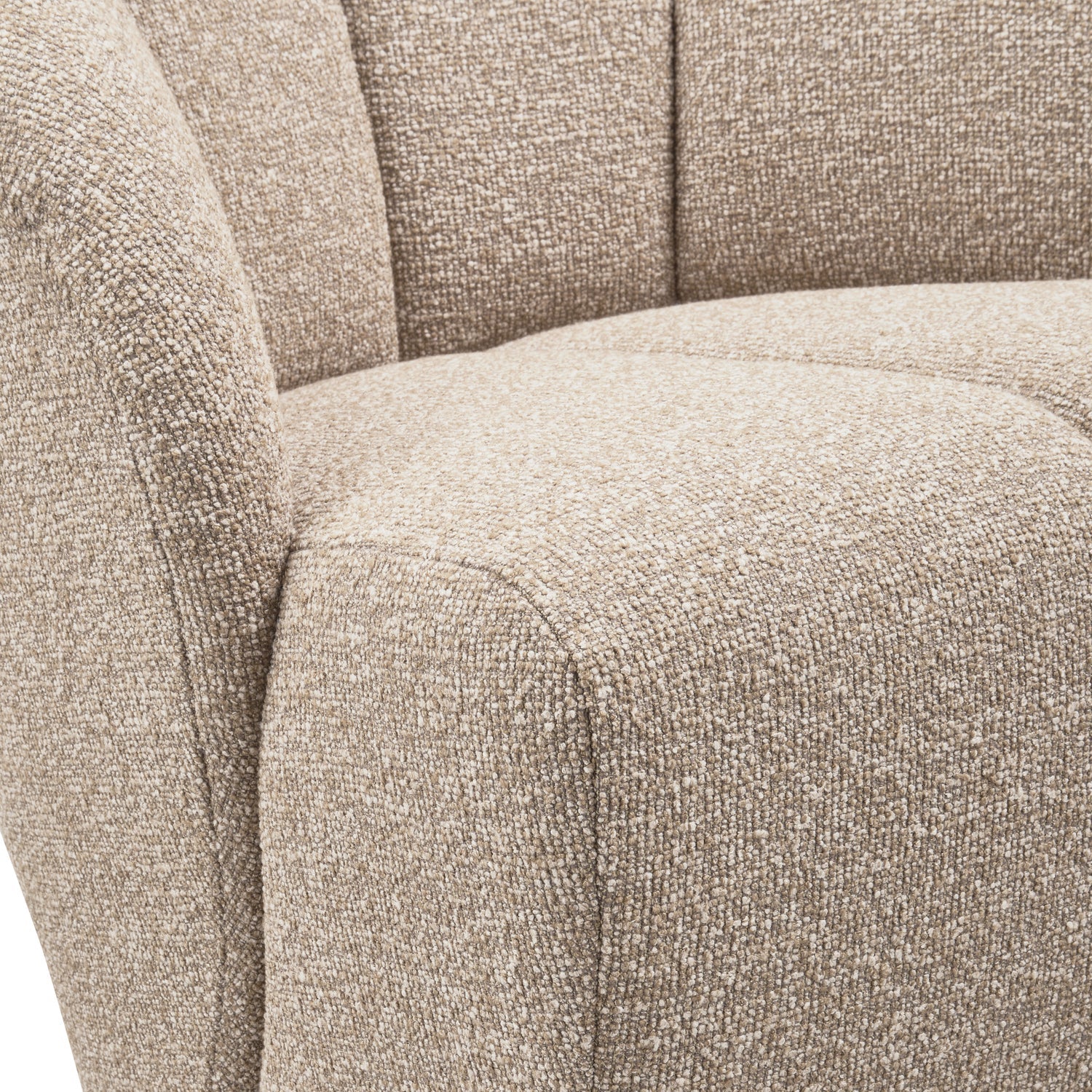 Drehstuhl MOJO beige Melange Bouclé