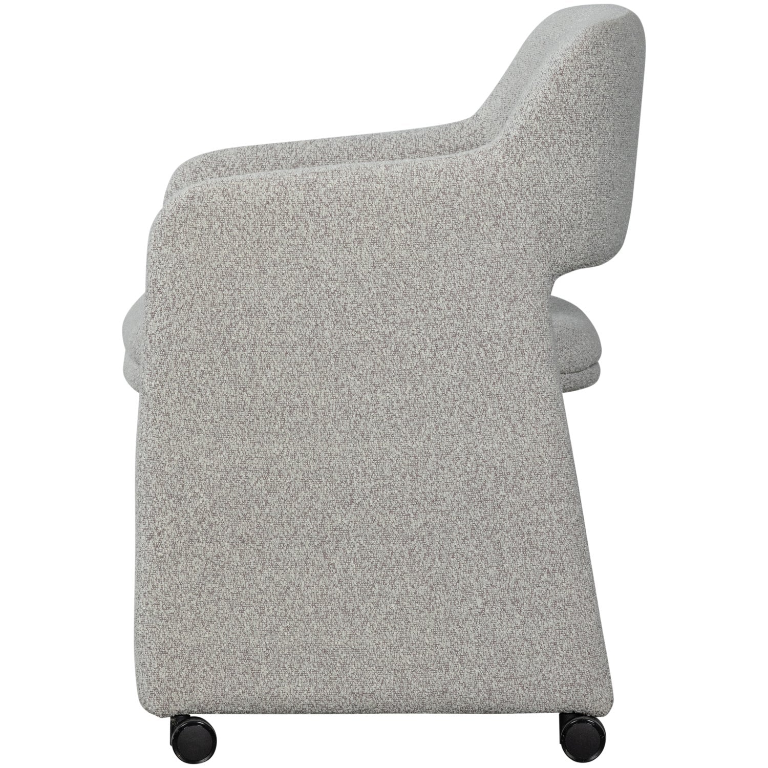 LYRIC gray wheeled chair