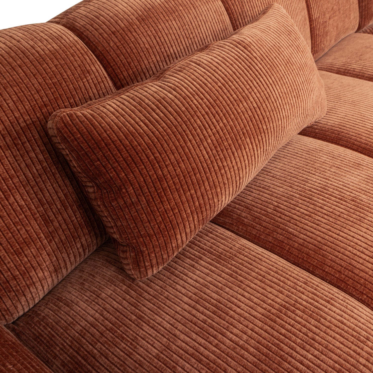 MOJO kussen bruin corduroy