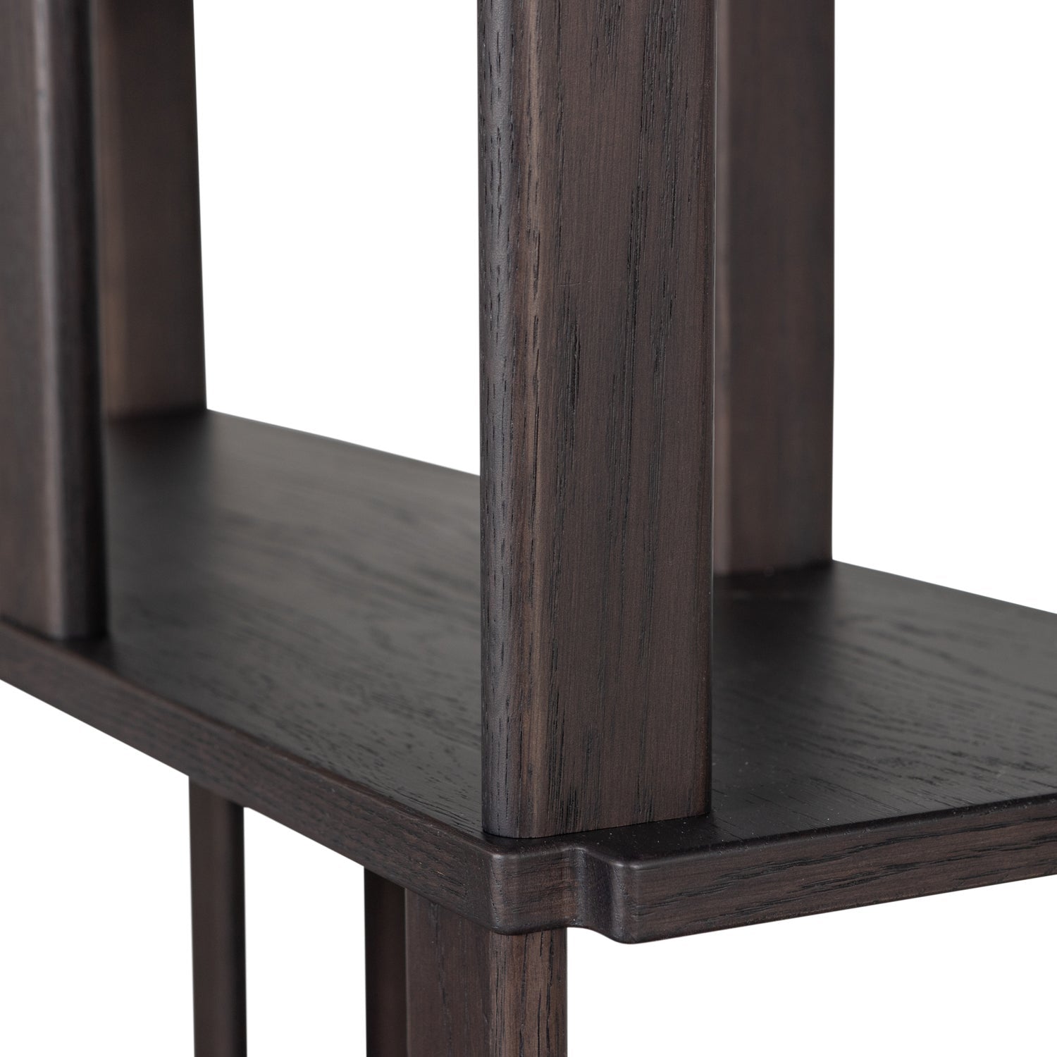 Boekenkast RISS donkerbruin