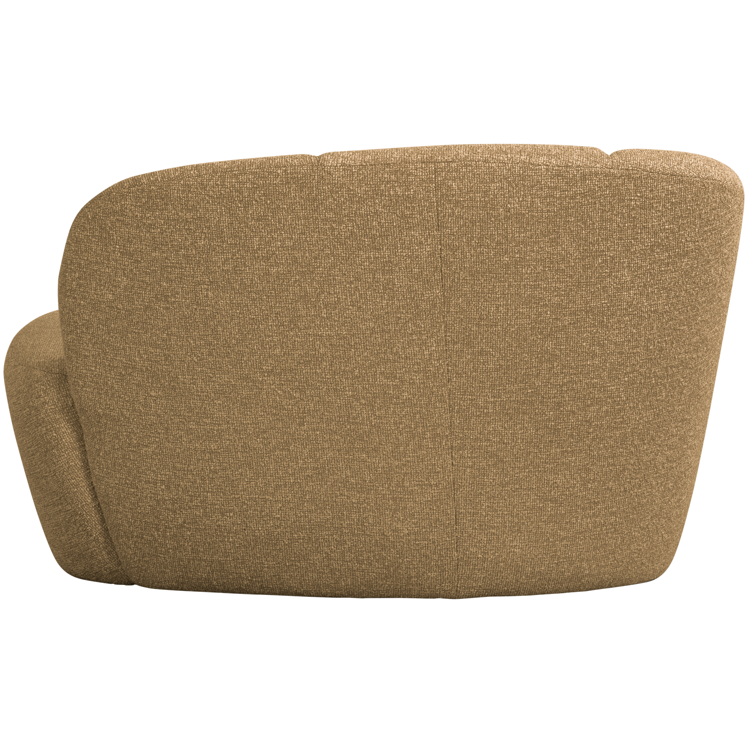 Sofa lewostronna 2-zits MOJO honingkleurige mélange boucle