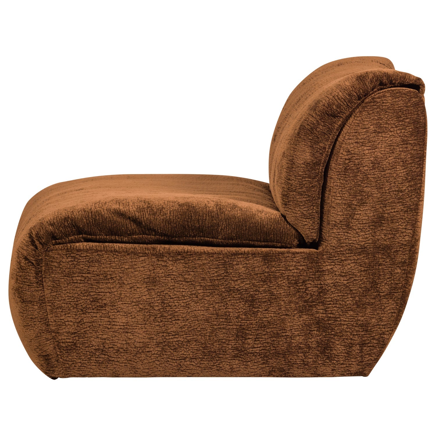 Modular Sofa BAGGY - brown chenille element