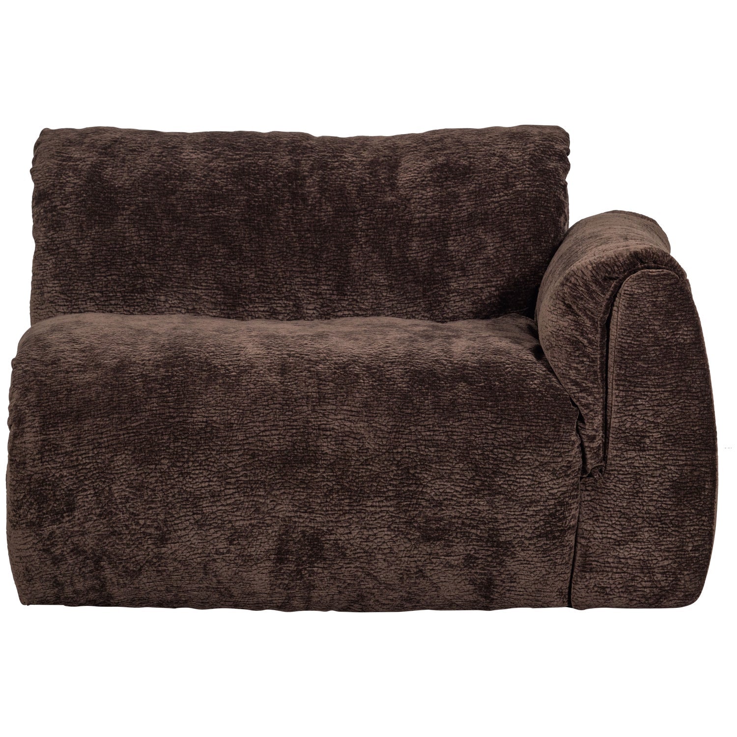 BAGGY 3D Modular Sofa - Right Element in Dark Brown