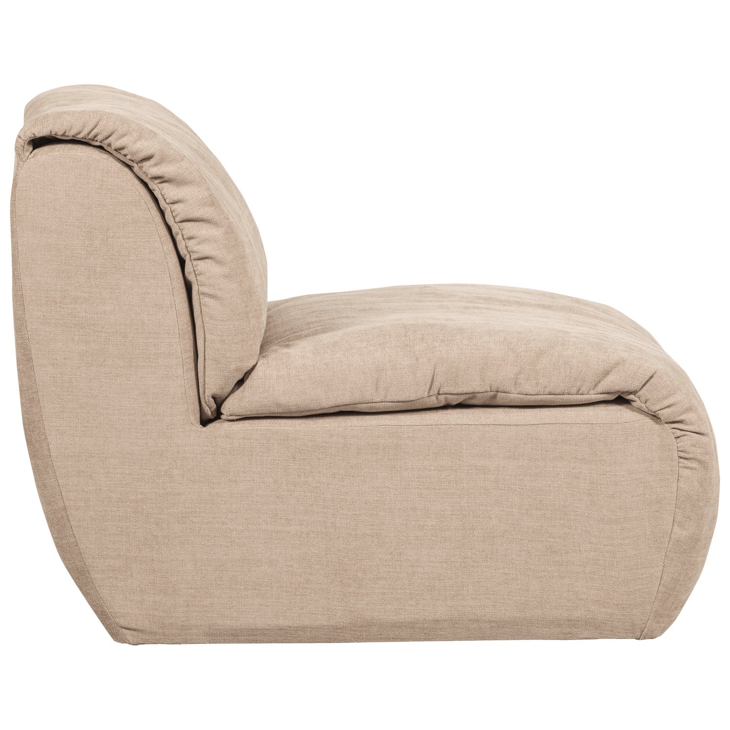 Modulsofa BAGGY - sandfarbener Element