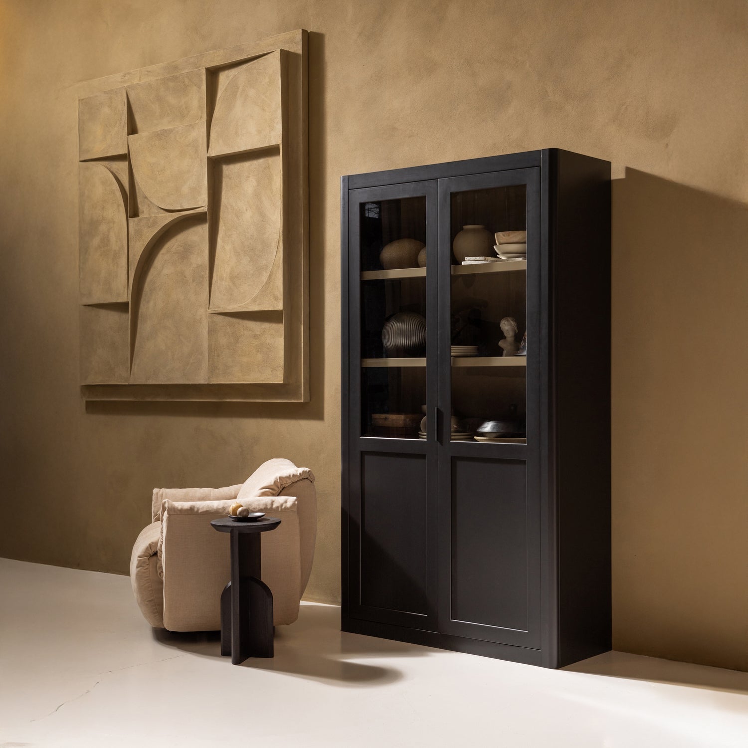 Drehstuhl BAGGY sandfarben