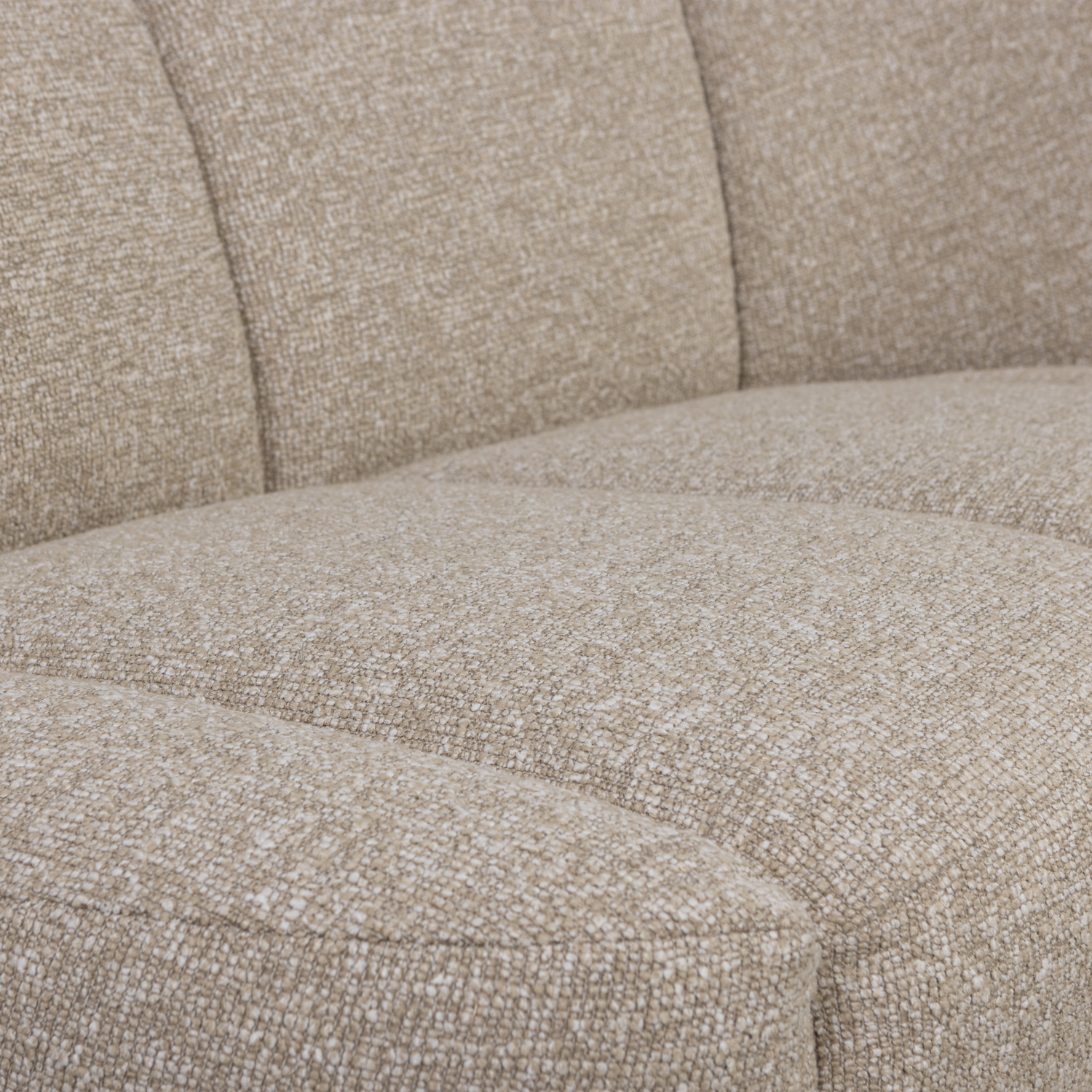 Sofa prawostronna 2-osobowa MOJO piaskowy melanż boucle – Woood