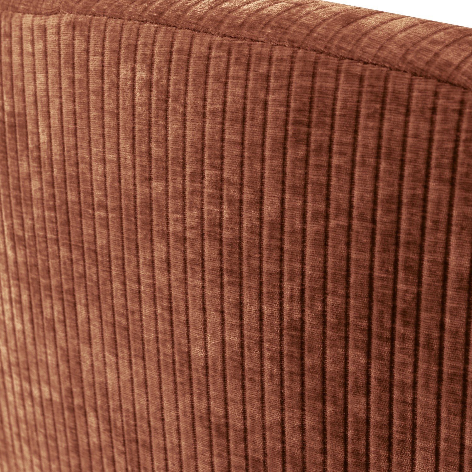 Bank met rechtschikking 2-zits MOJO bruin corduroy