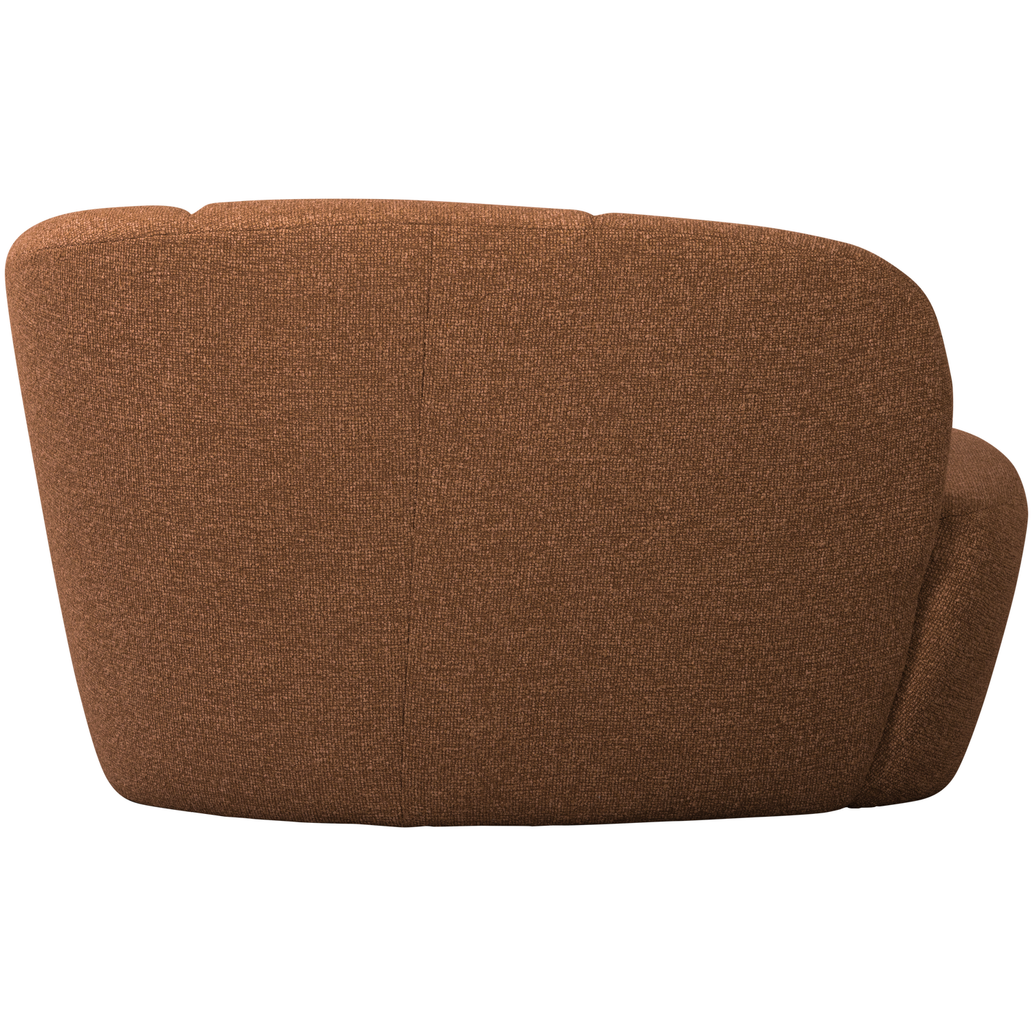 Sofa 2-sitzig MOJO rötlich-braun Melange Boucle