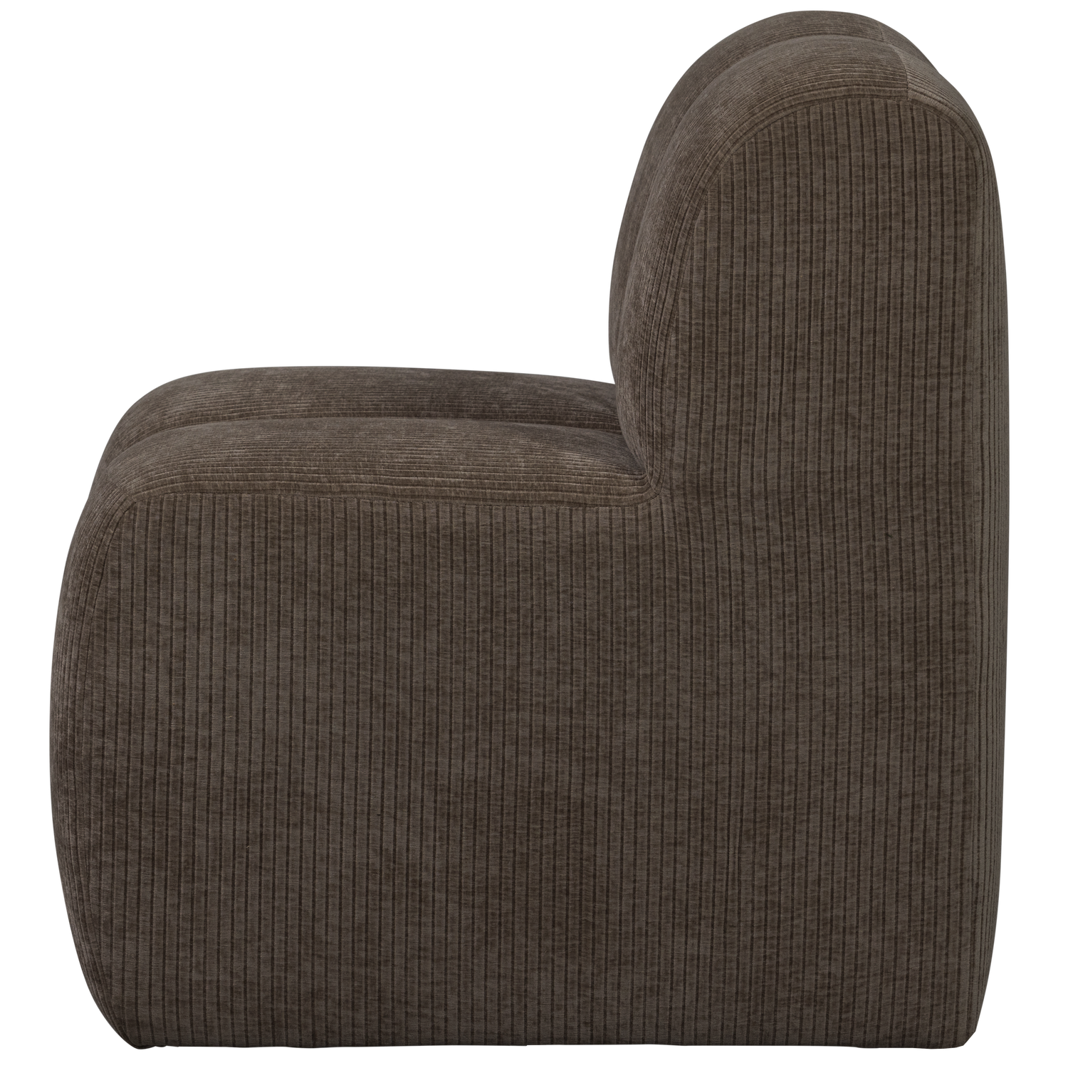 Fauteuil / module MOJO BENCH bruin corduroy