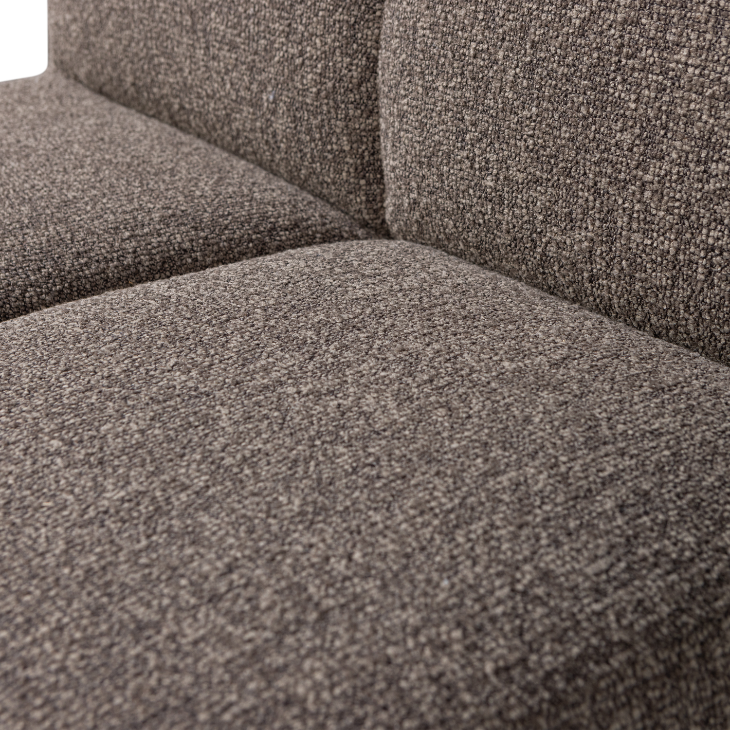 Fauteuil / module MOJO BENCH bruin melange boucle