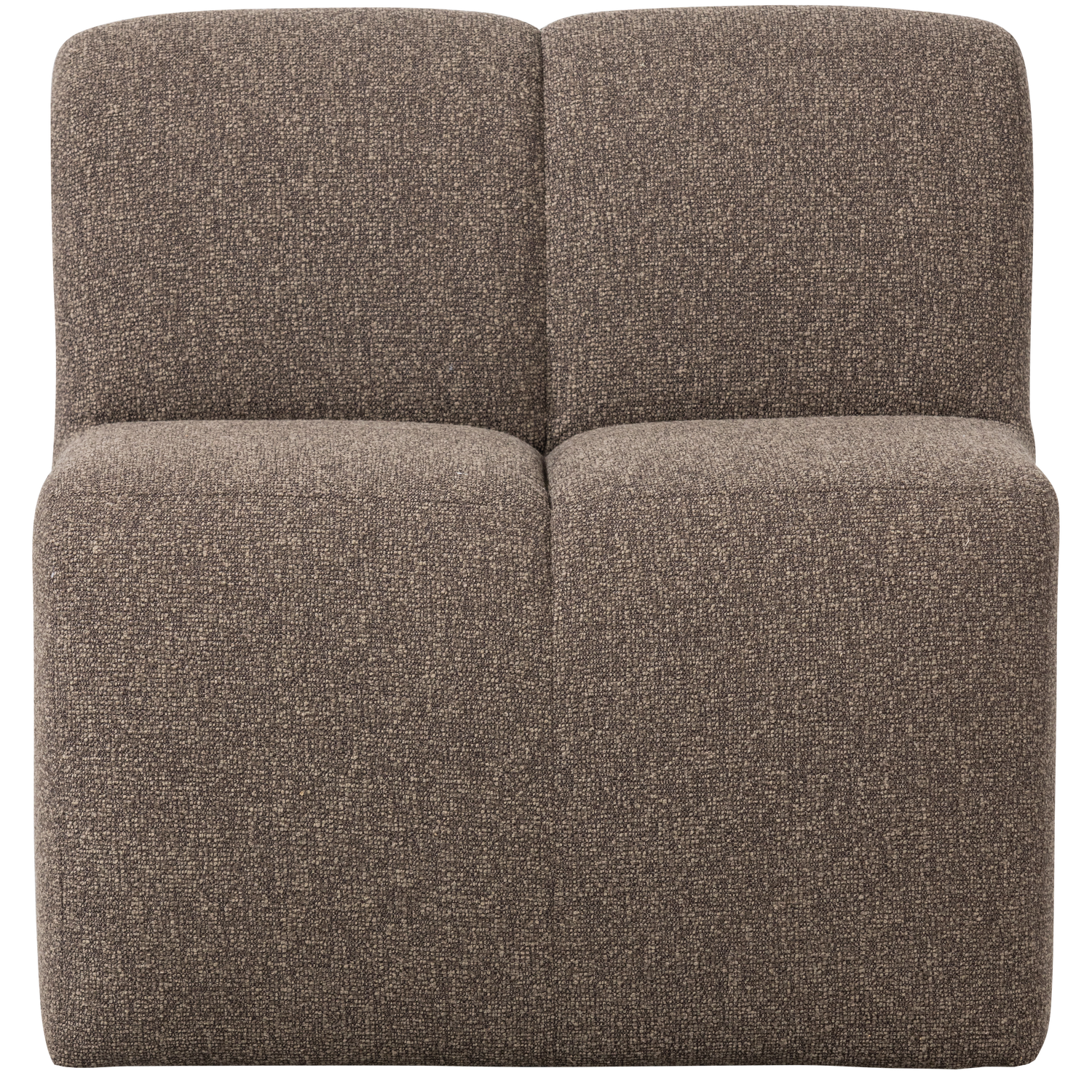 Fauteuil / module MOJO BENCH bruin melange boucle
