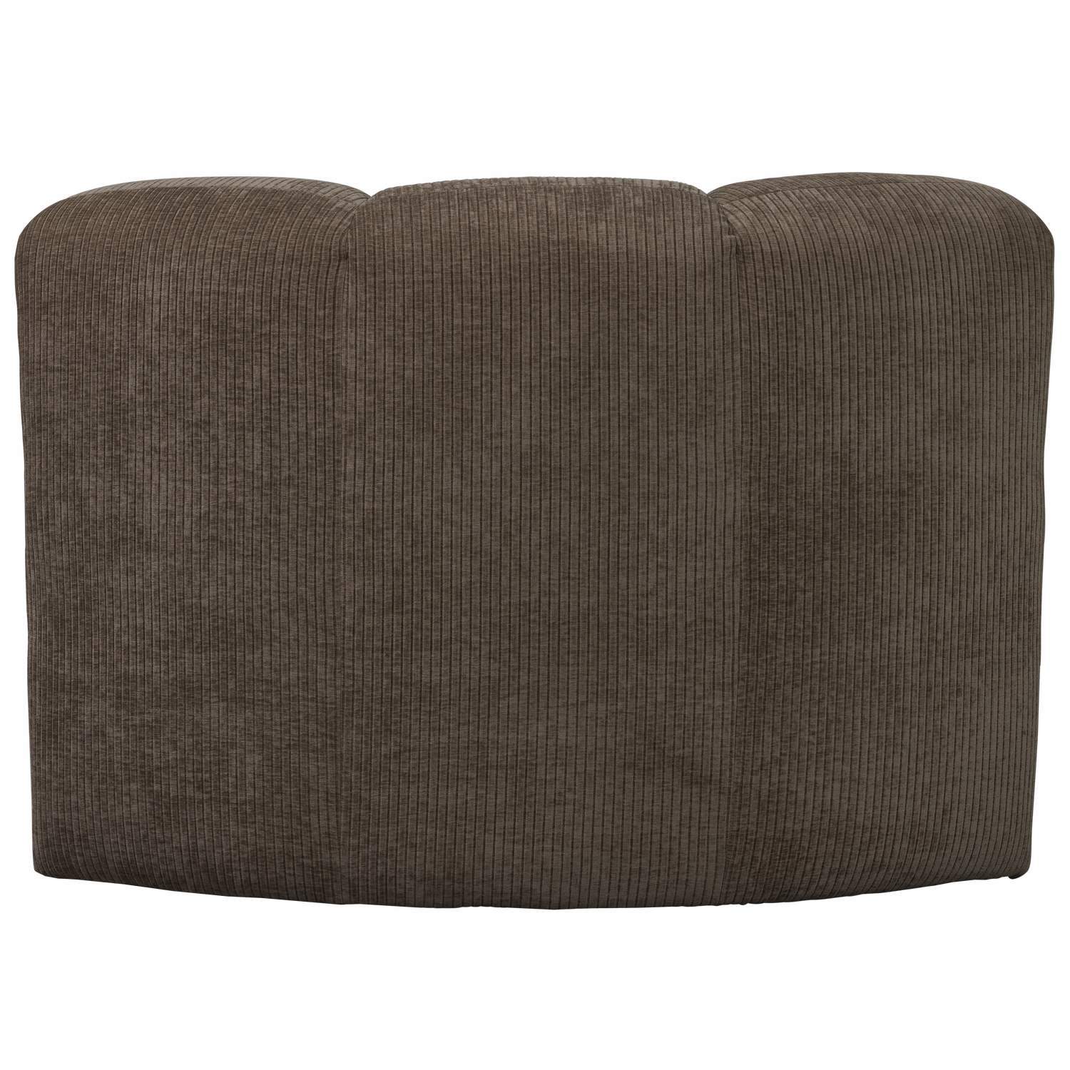 Modulaire bank MOJO BENCH - hoekelement bruin corduroy