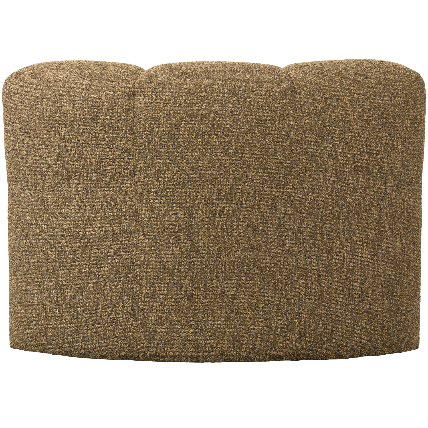 Modulaire bank MOJO BENCH - hoekelement honing melange boucle