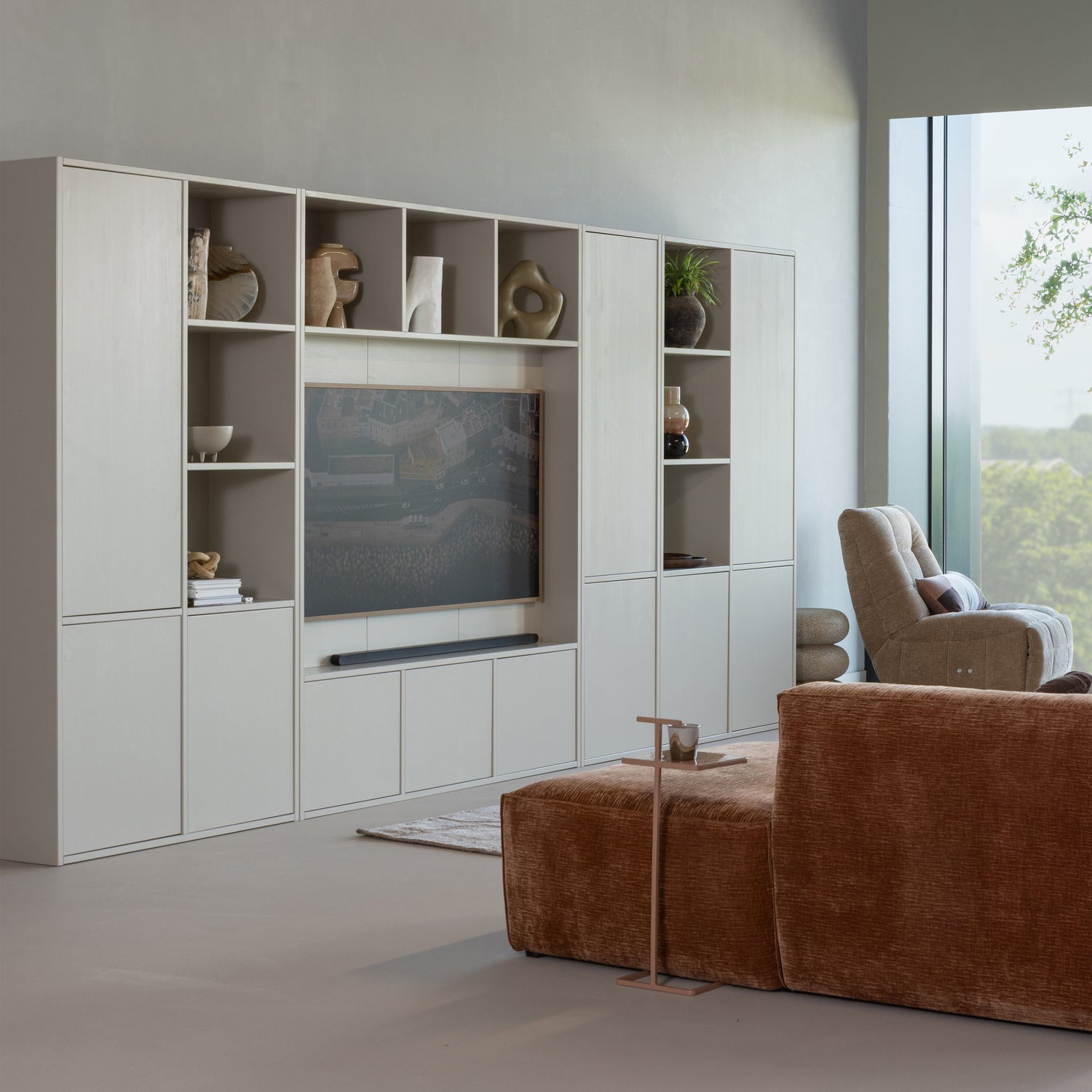 MEGGY TV Cabinet gray