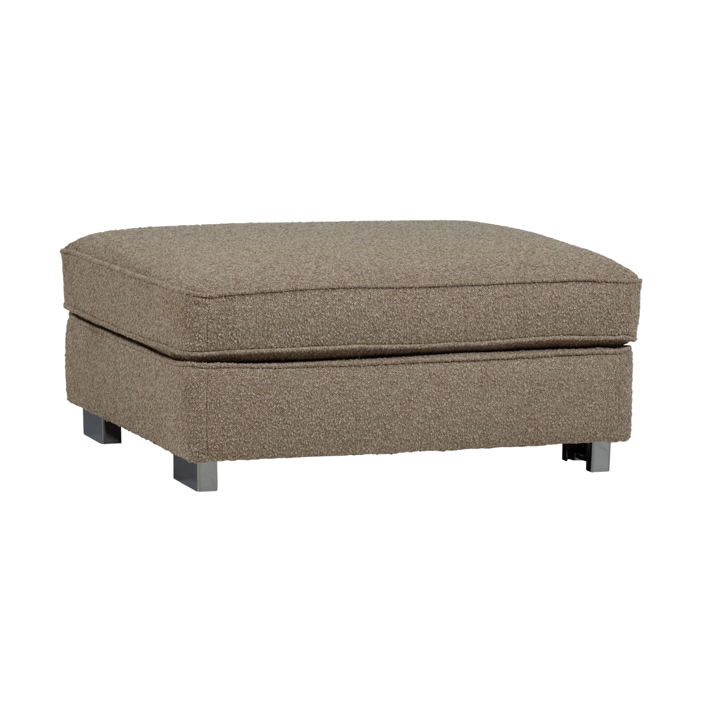 Puf LAZY beżowy bouclé – Woood