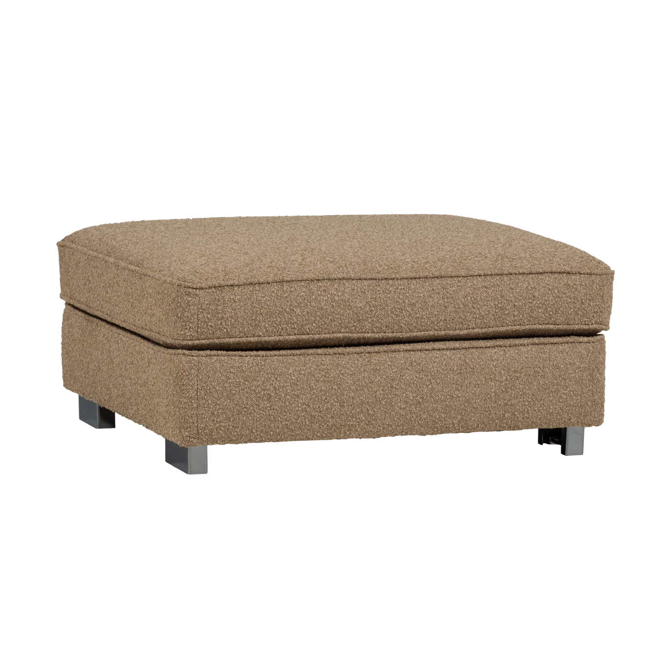 Puf LAZY brązowy bouclé – Woood