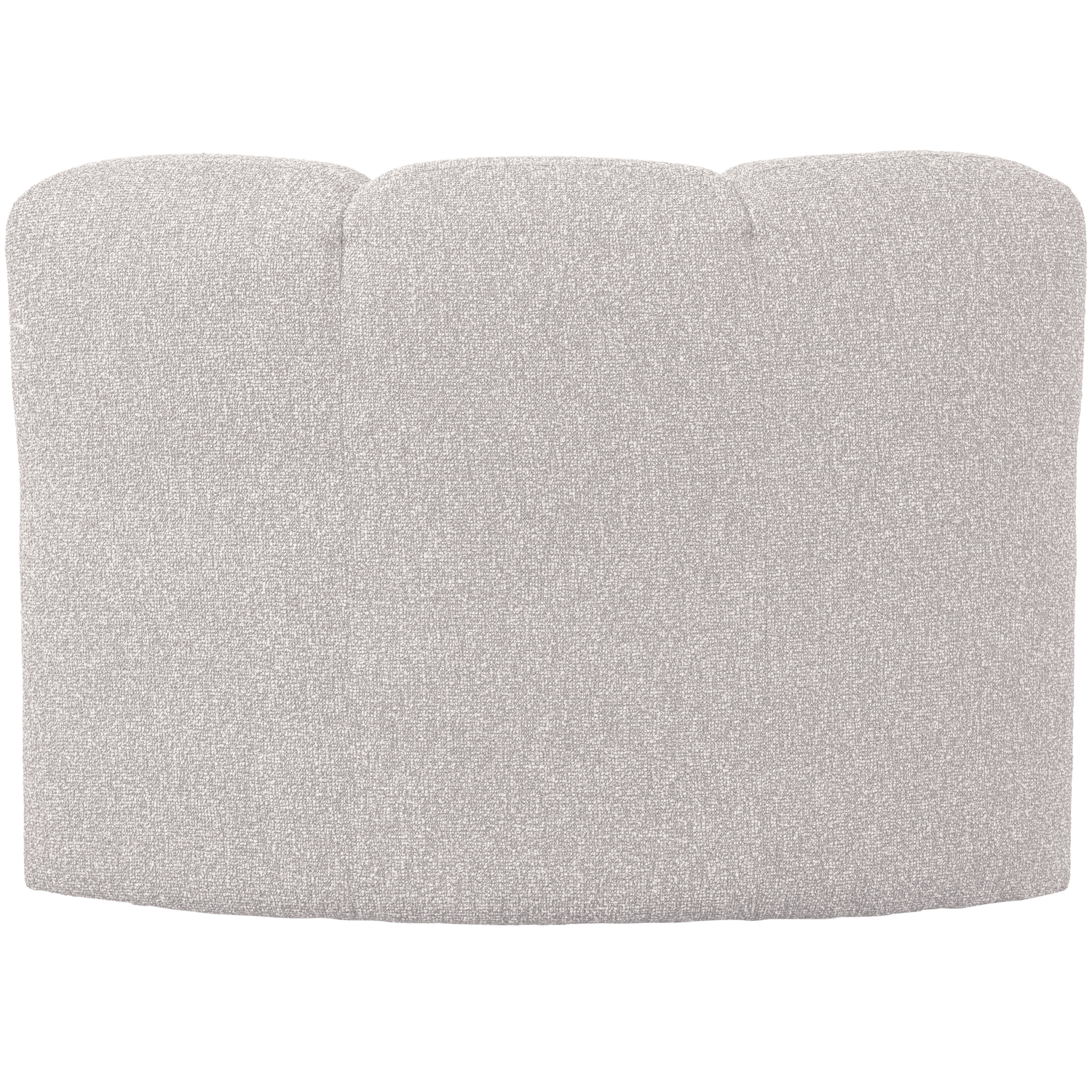 Modulaire bank MOJO BENCH - hoekelement ecru melange boucle