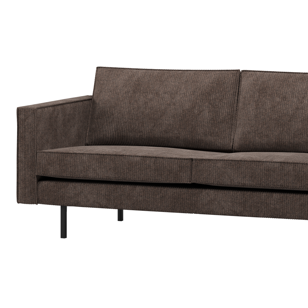 Sofa 2,5-sitzig RODEO braunes Cord
