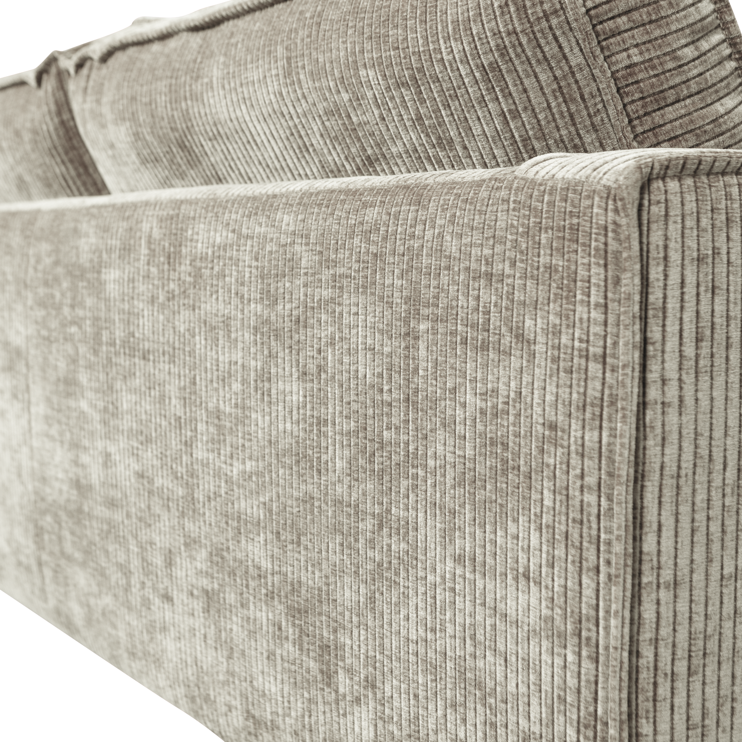 Sofa 2,5-sitzig RODEO sandfarbener Cord