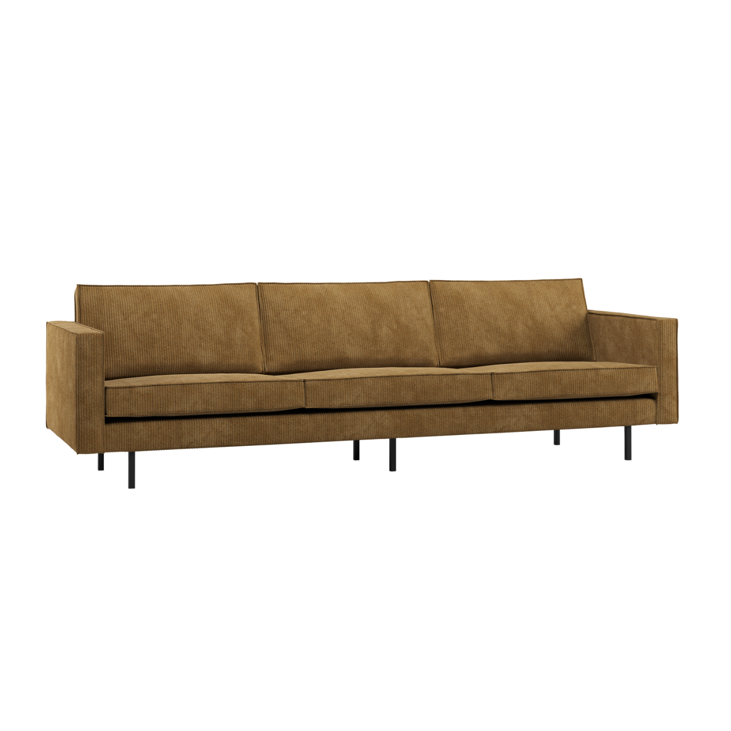 Sofa 3-sitzig RODEO honigfarbener Cord