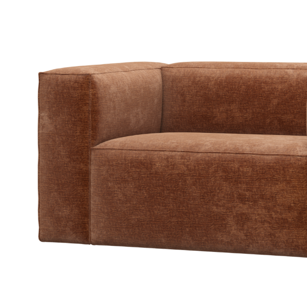 Fauteuil BEAN baksteen chenille
