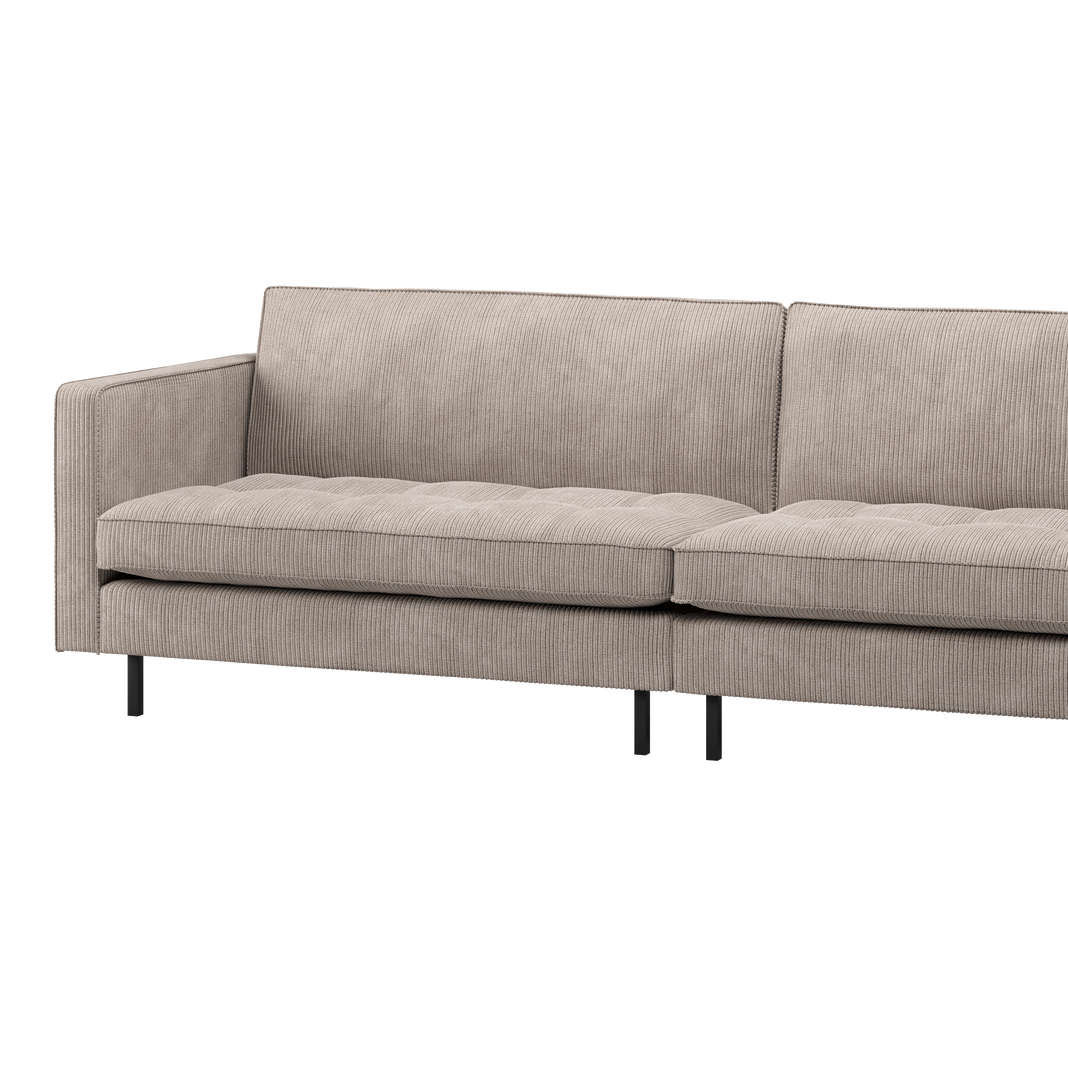 Sofa 3-zits RODEO CLASSIC zandkleurige ribstof