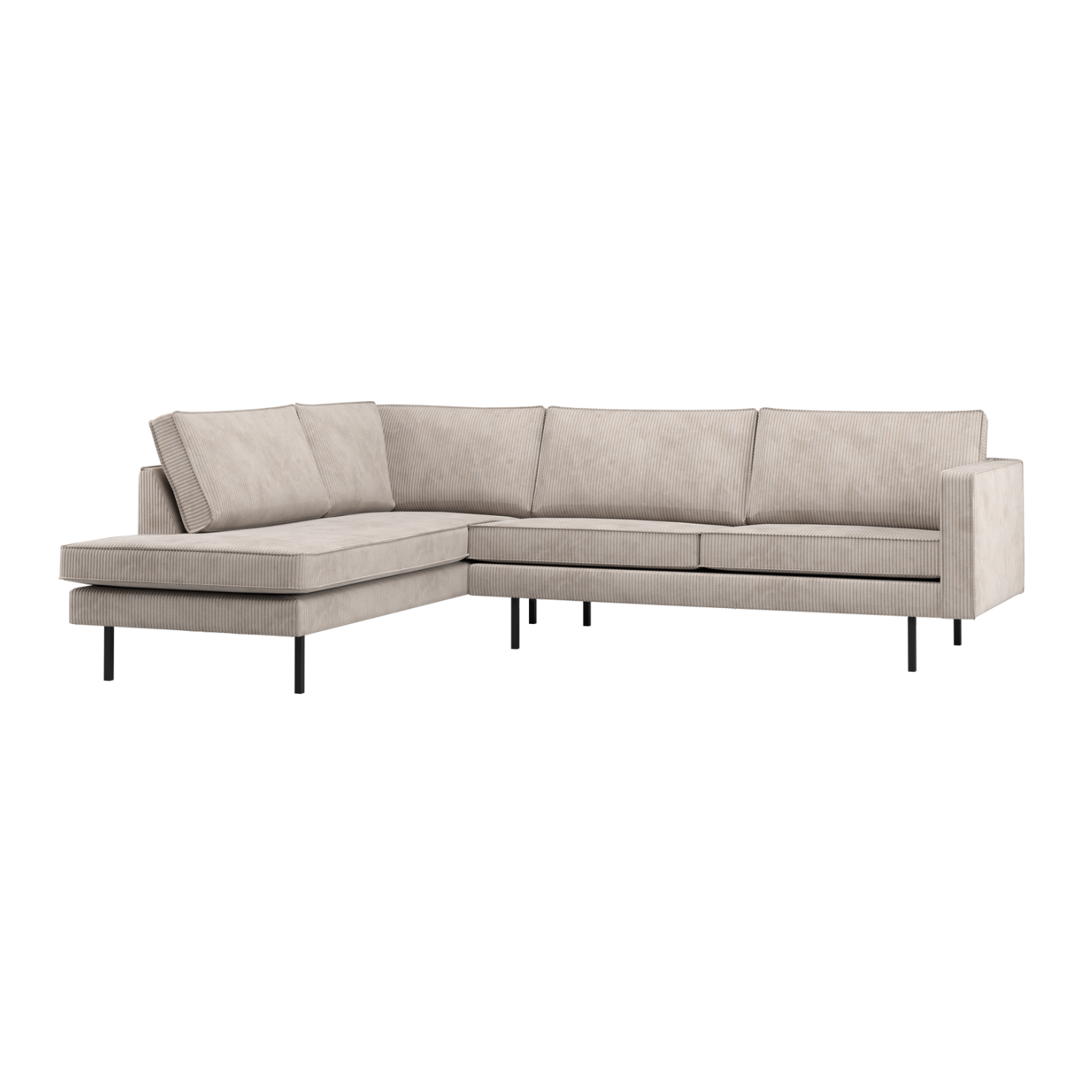 Sofa linksseitig RODEO ecru Cord