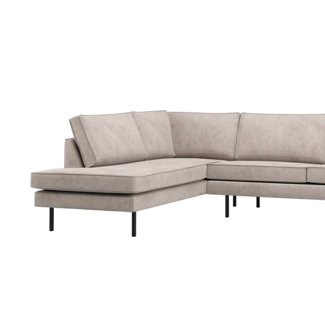 Sofa linksseitig RODEO ecru Cord