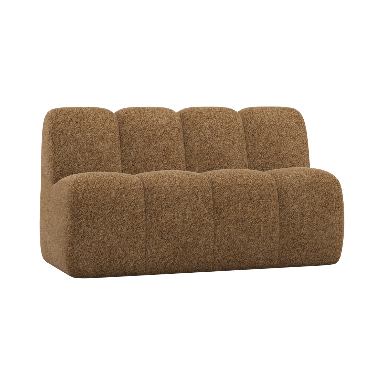 Sofa modułowa MOJO BENCH - element 3-osobowy miodowy baranek – Woood