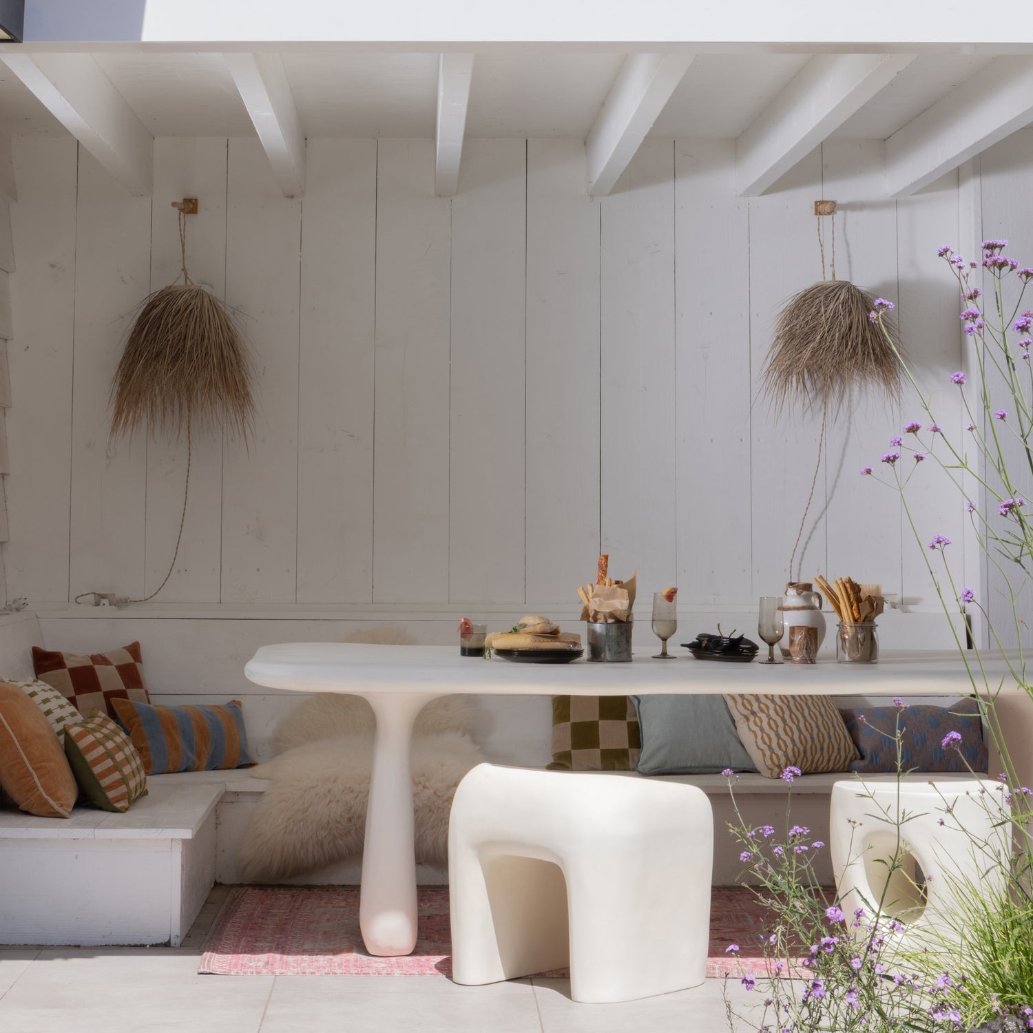 Tuinstoel NIVO crème