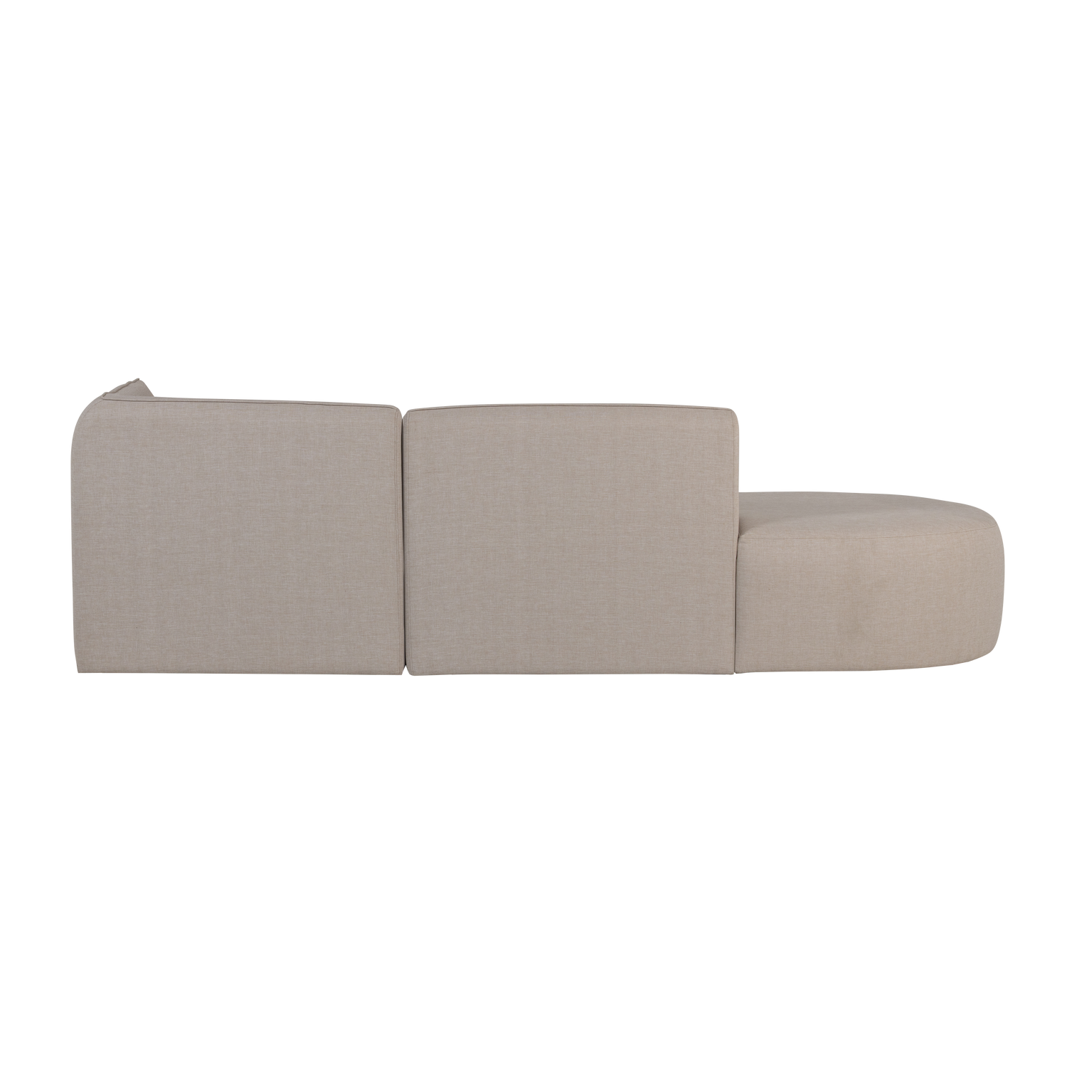 Right-facing garden corner sofa CHIOS beige