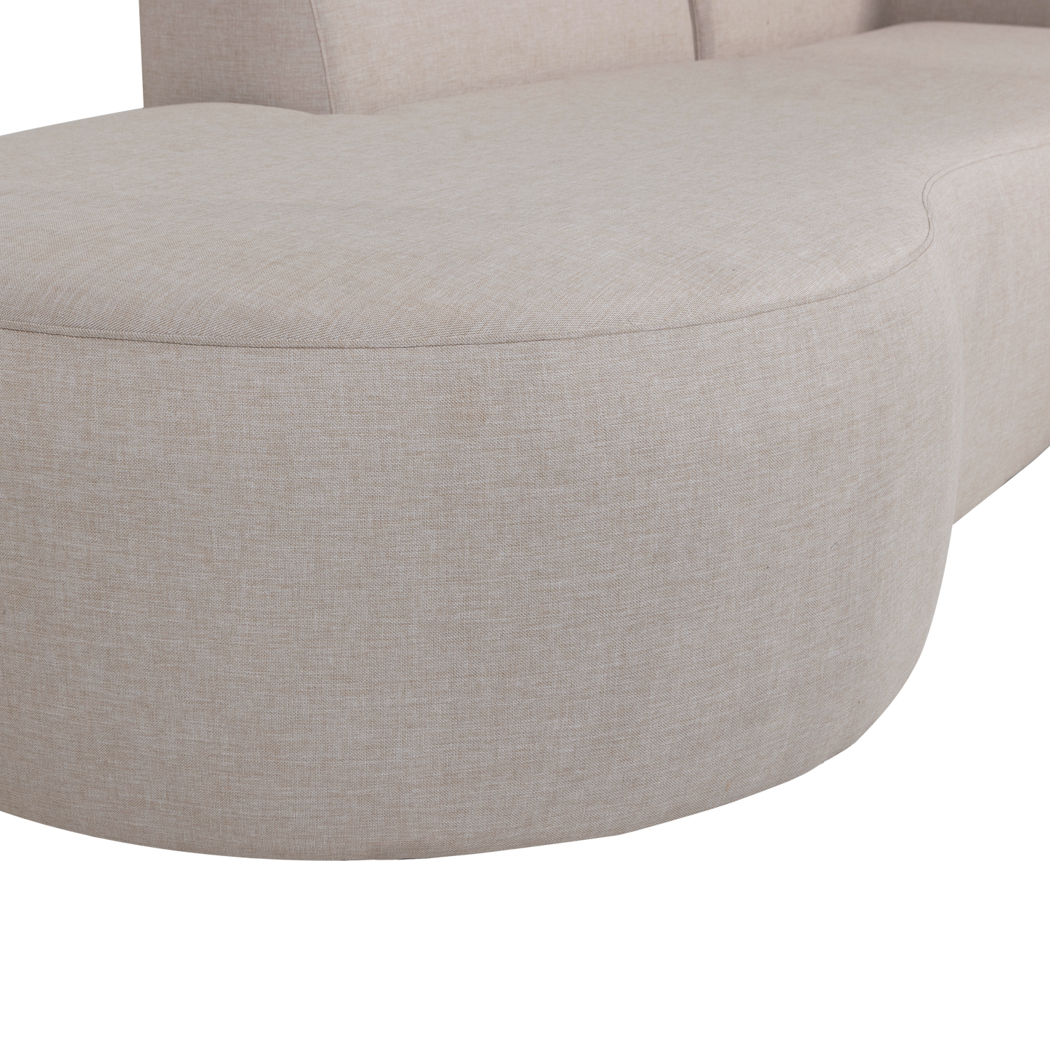 Right-facing garden corner sofa CHIOS beige