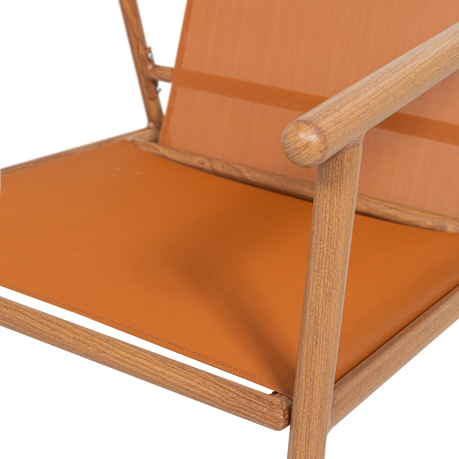 Gartenstuhl CAVERO ziegelrot