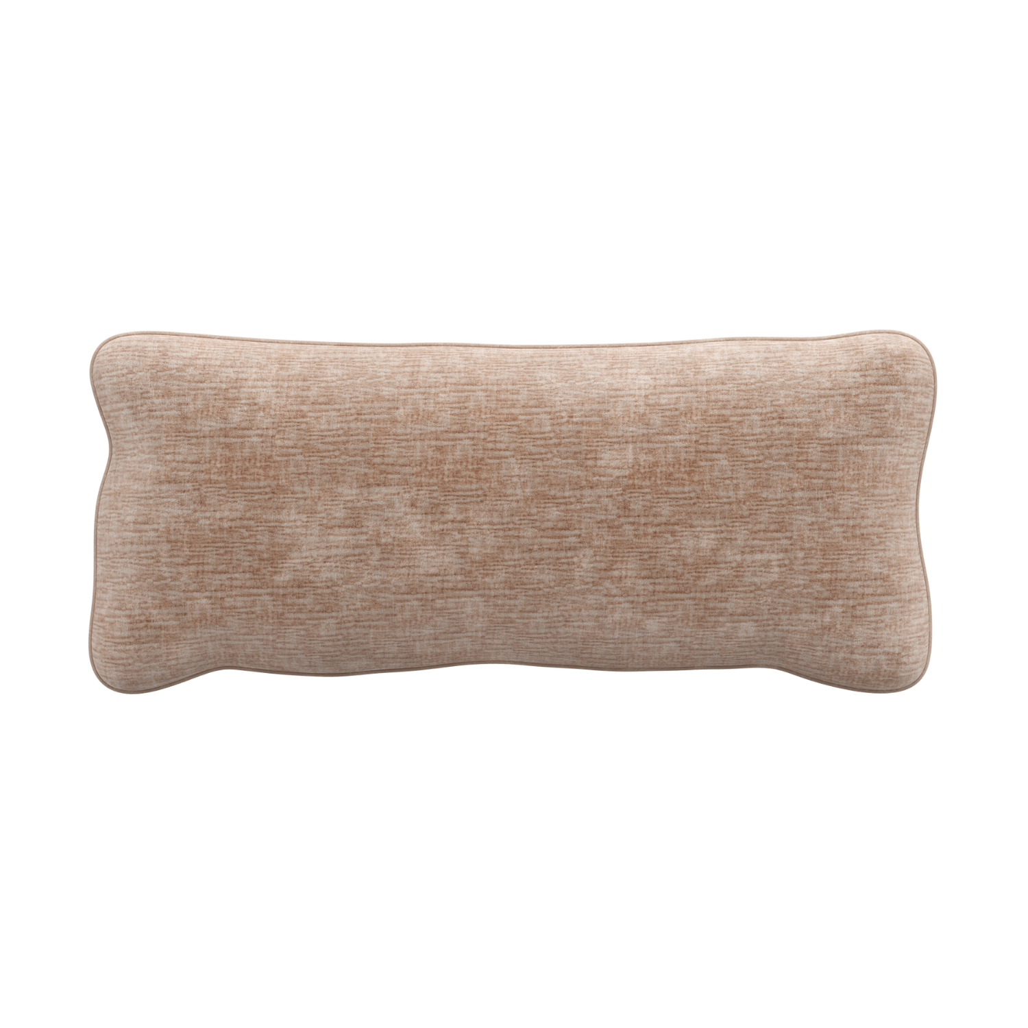 Kussen BEAN lichtbeige chenille