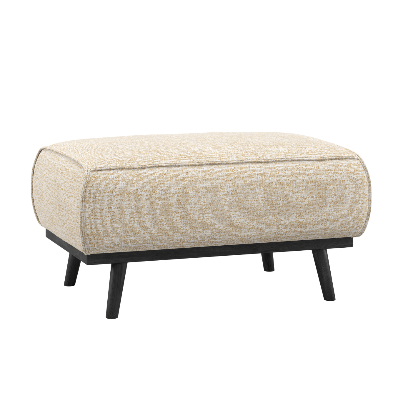 Voetenbank STATEMENT beige melange