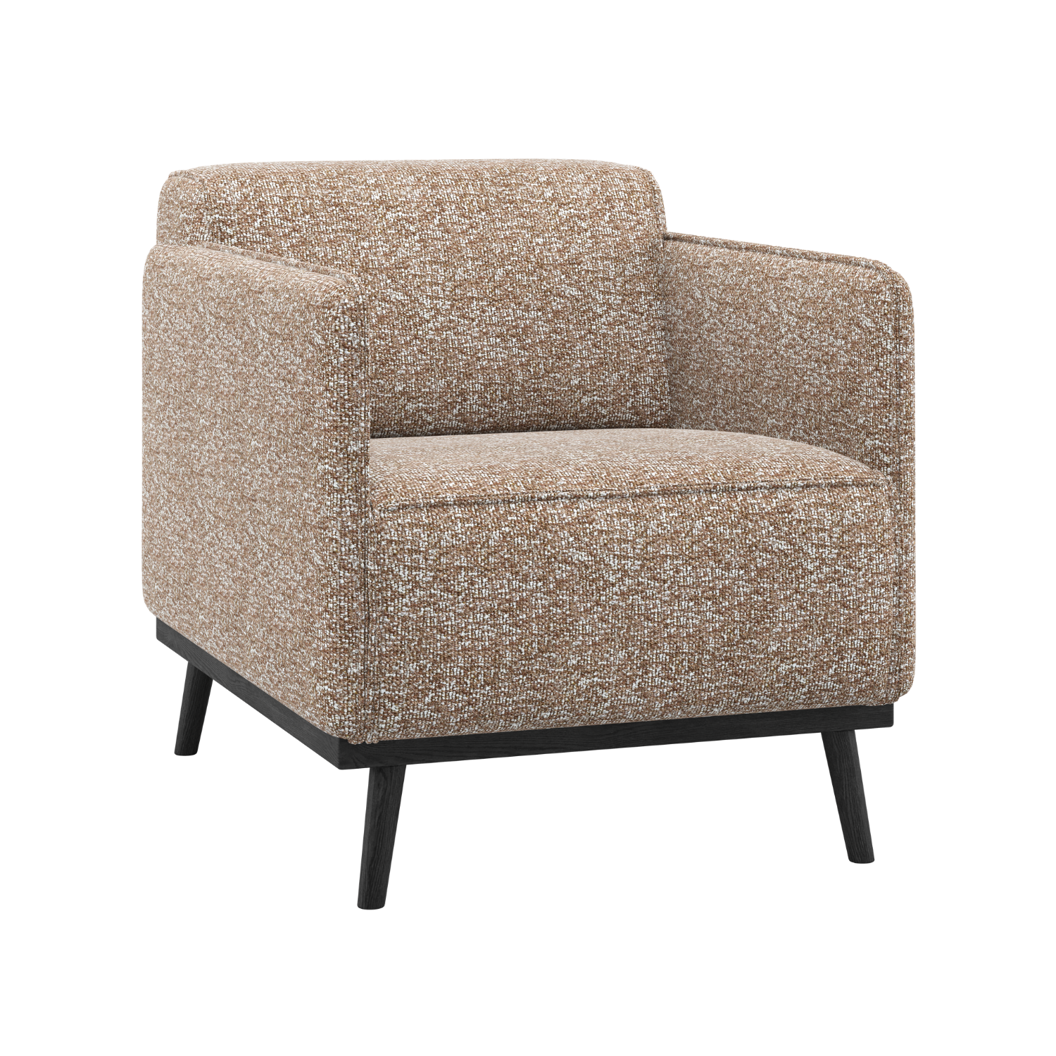 Sessel STATEMENT hellbraun meliert