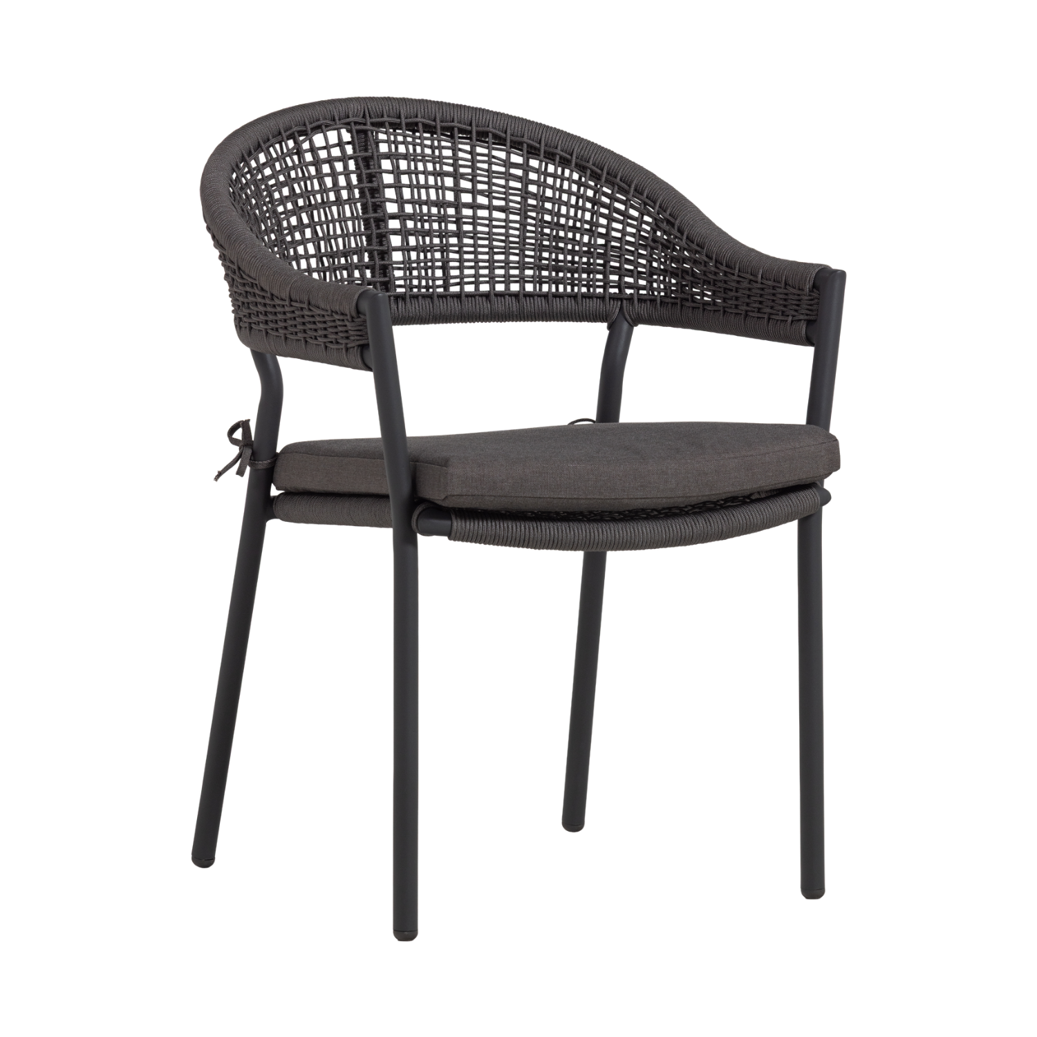 RILO Garden Chair in Gray-Brown