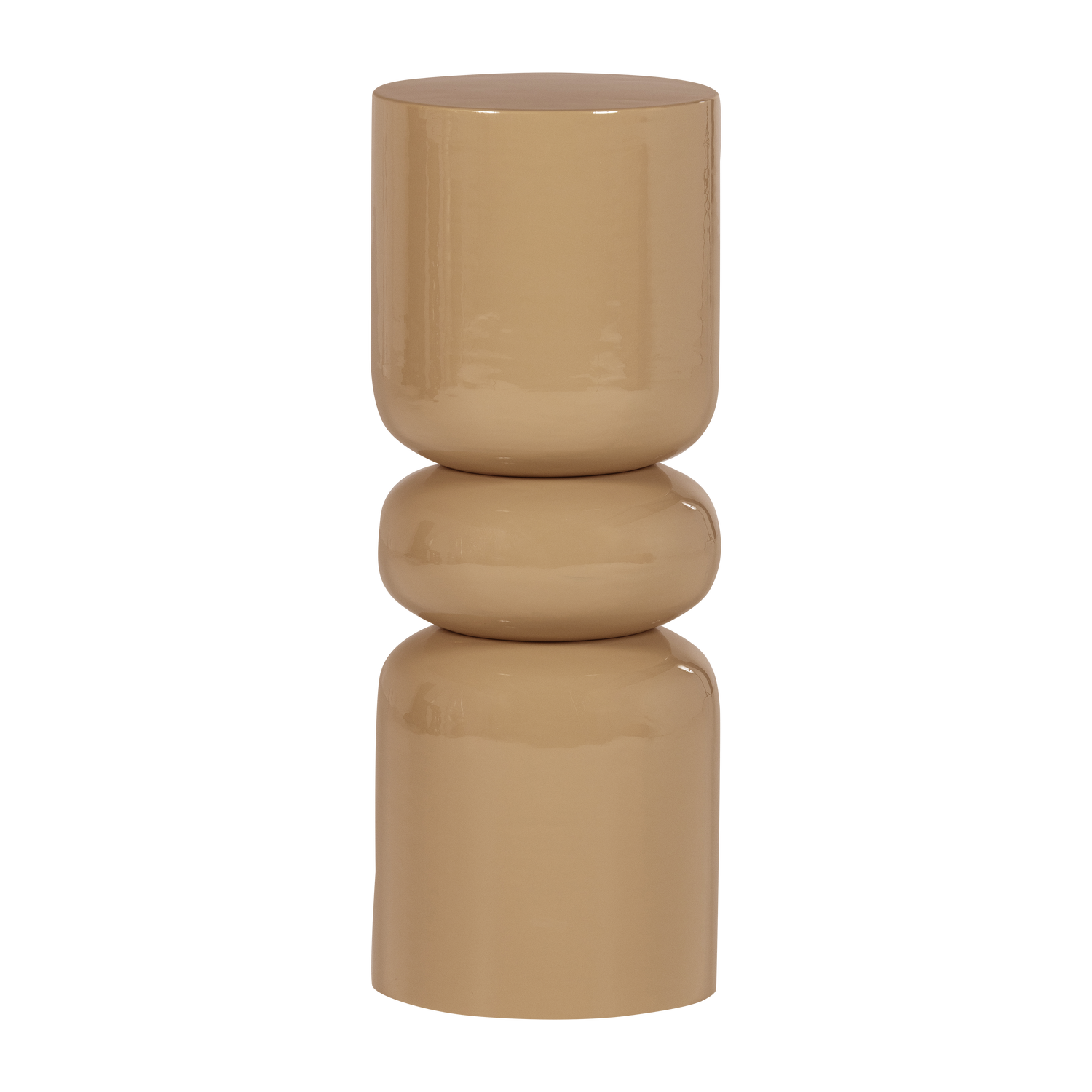 Bijzettafel BRAVA zandkleurig