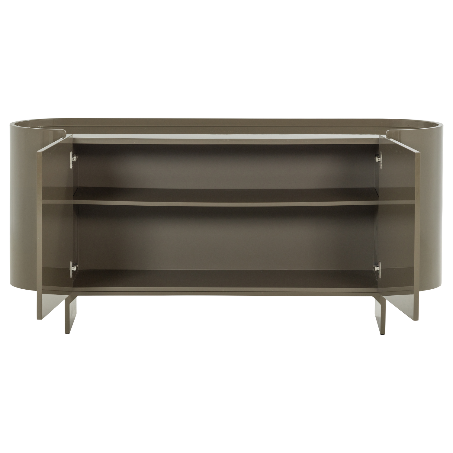 Fernsehschrank LIORA grau-grün