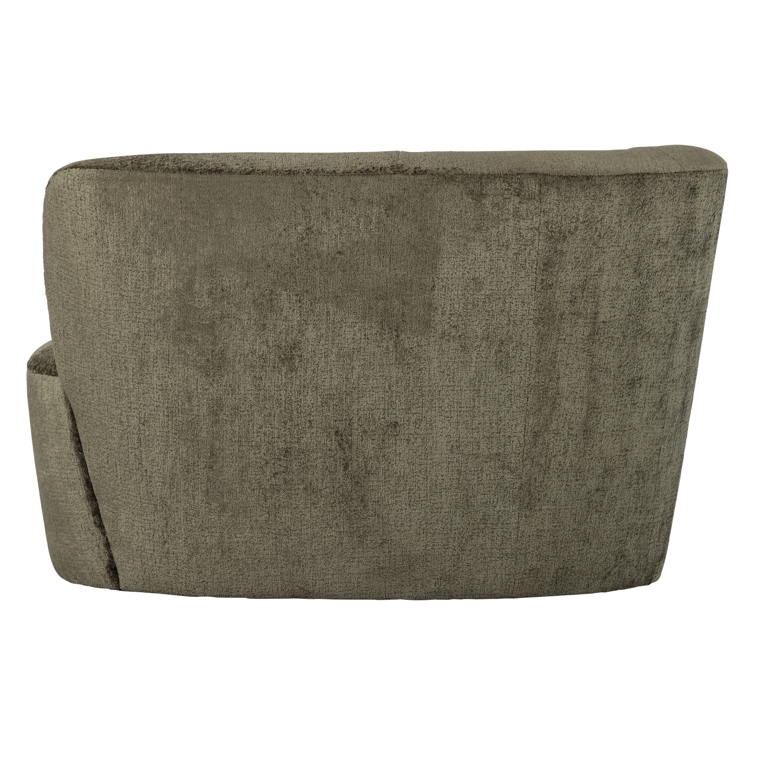 Green Left-Arm Velvet Sofa STONE