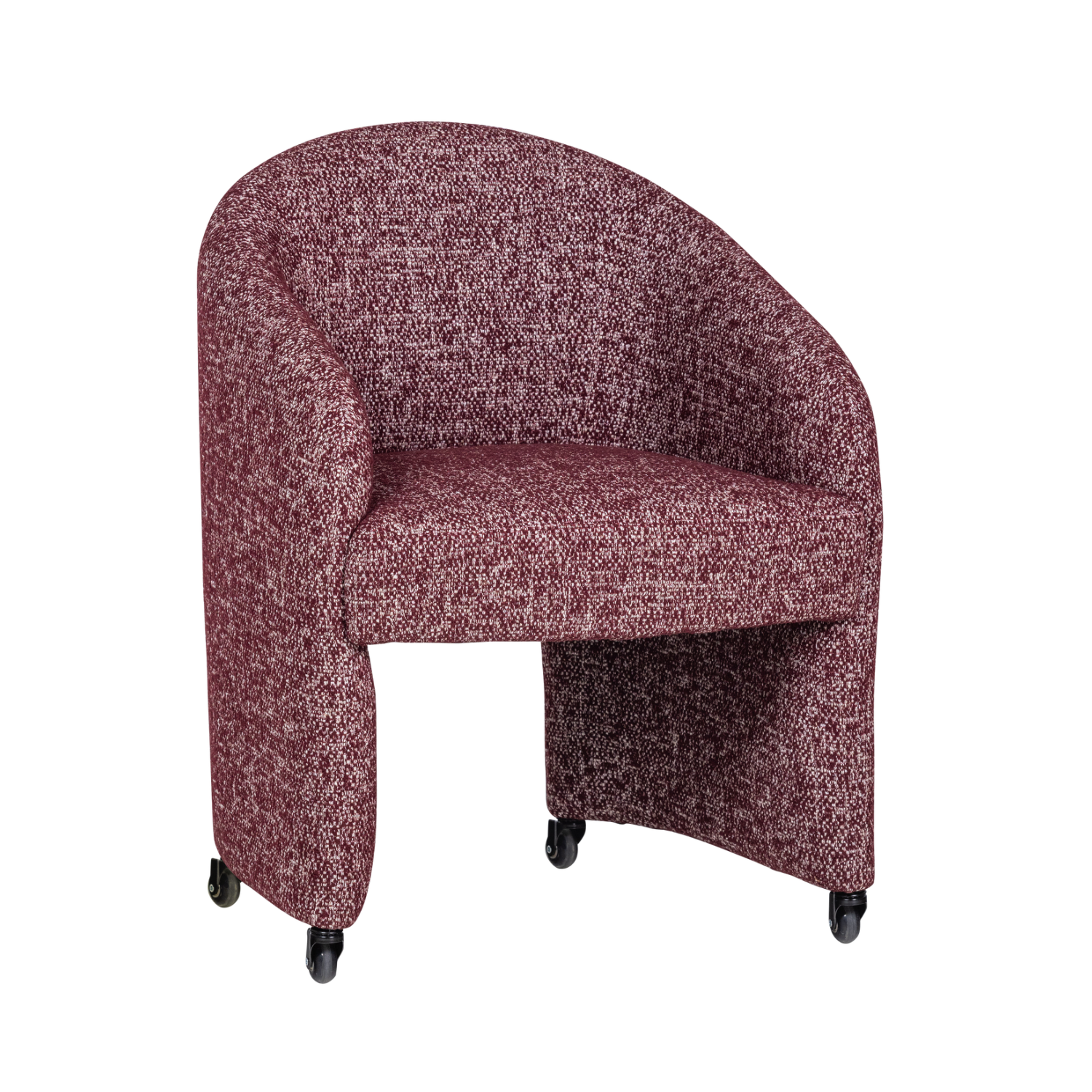 Rollstuhl Sessel CORDO burgunder Melange