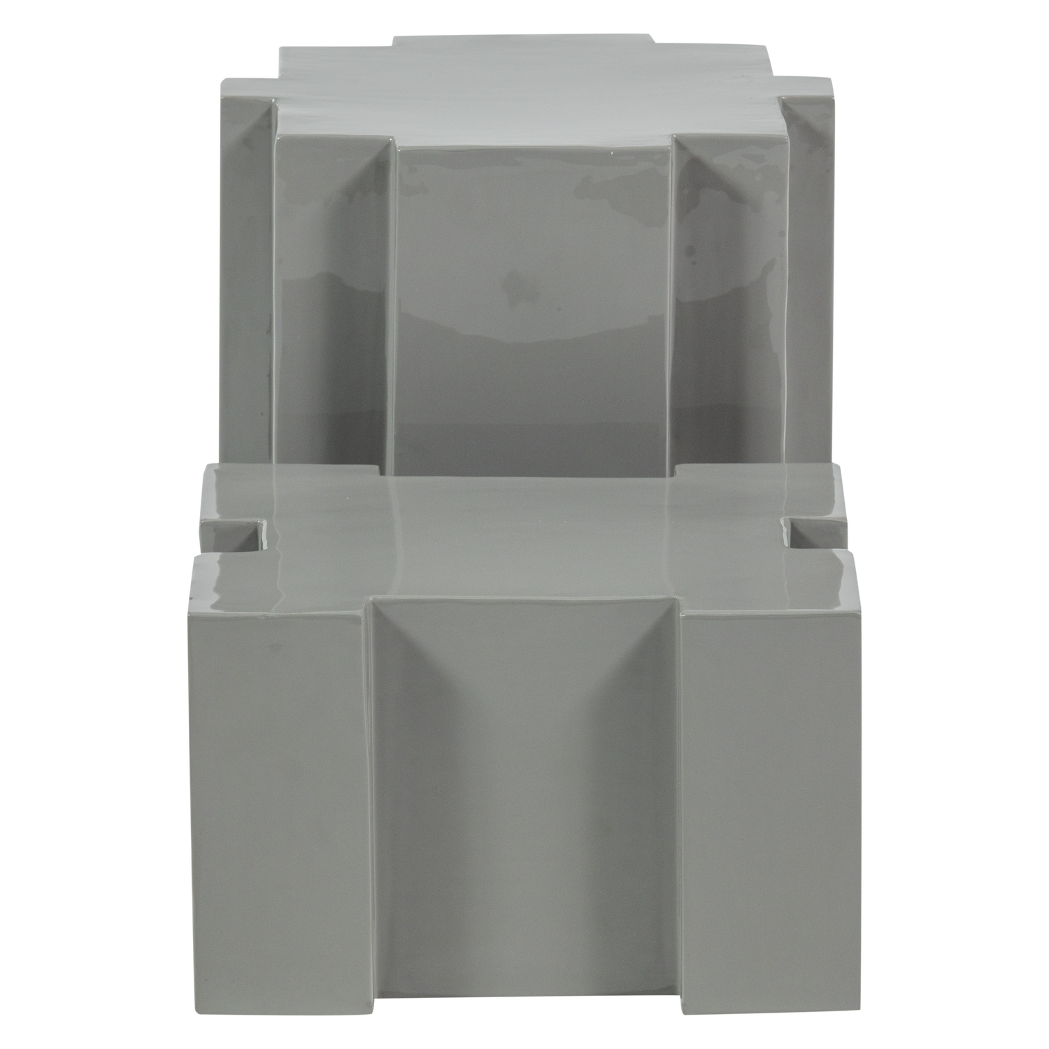 Set van bijzettafels JASMIR grijs