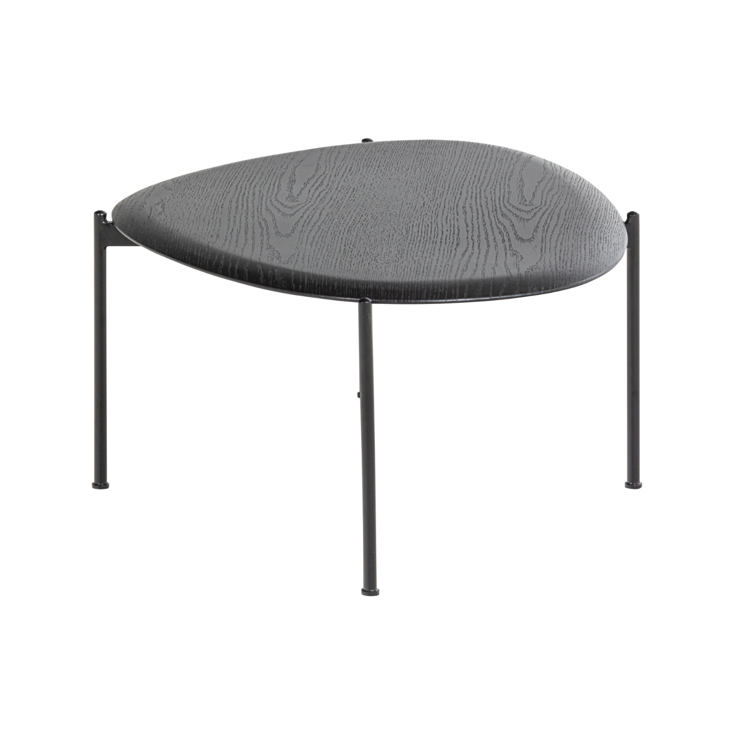 KOTA Black Veneer Side Table