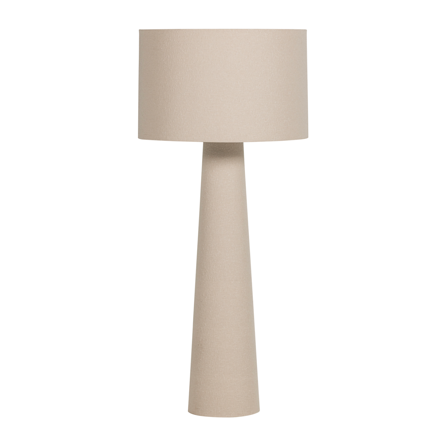 LOFT XXL Beige Boucle Floor Lamp