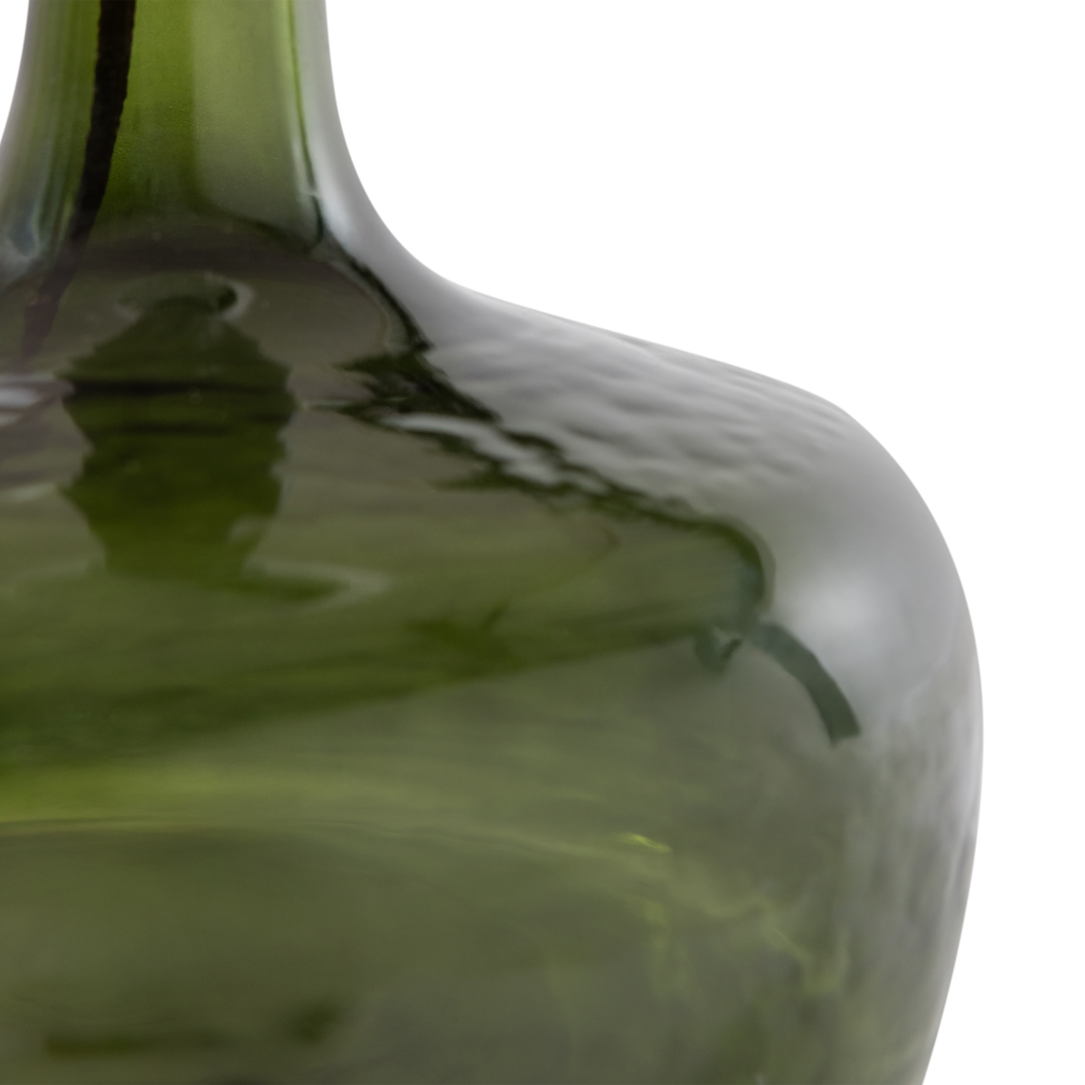 Tafellamp LUMA groen glas