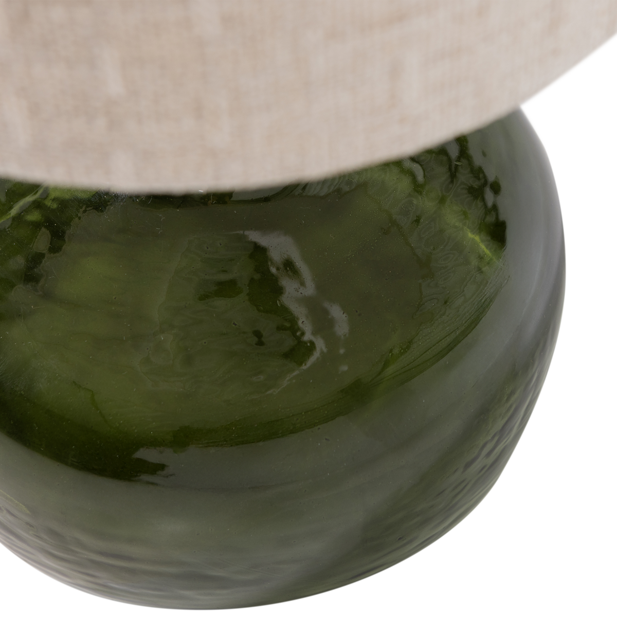Tafellamp LUMA groen glas